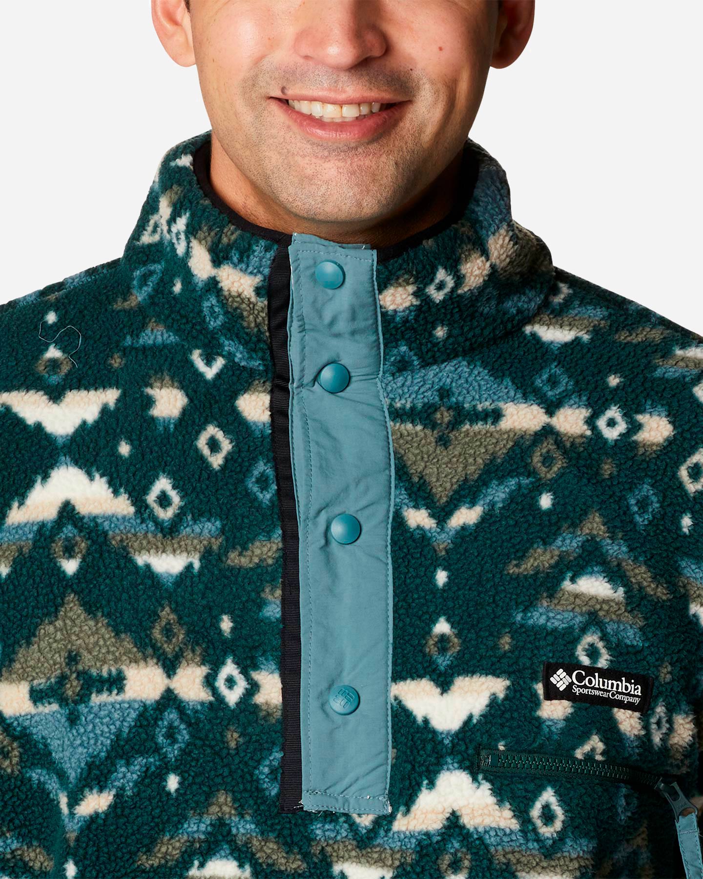 Pile COLUMBIA HELVETIA SPRUCE FLEECE HZ M - 8 | Cisalfa Sport