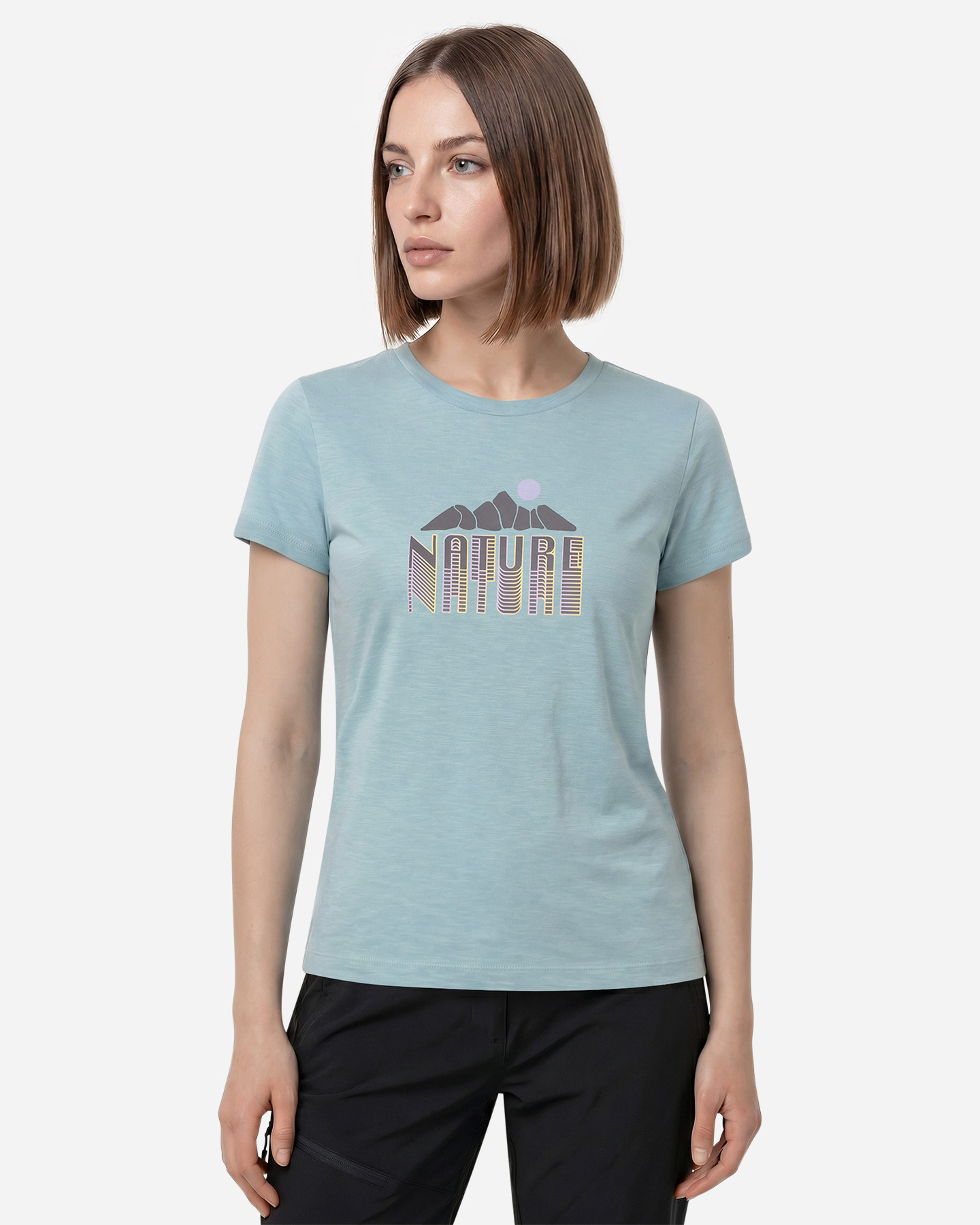 T-shirt 8848 ESSENTIAL W - Azzurro - 2 | Cisalfa Sport