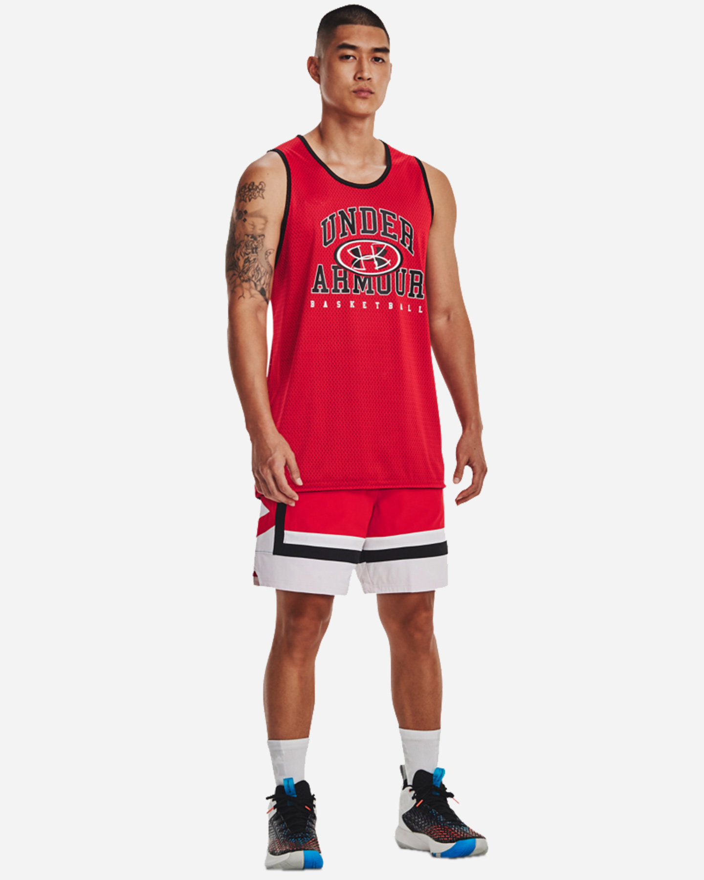 Maglia basket UNDER ARMOUR REV BASELINE M - Nero - 5 | Cisalfa Sport