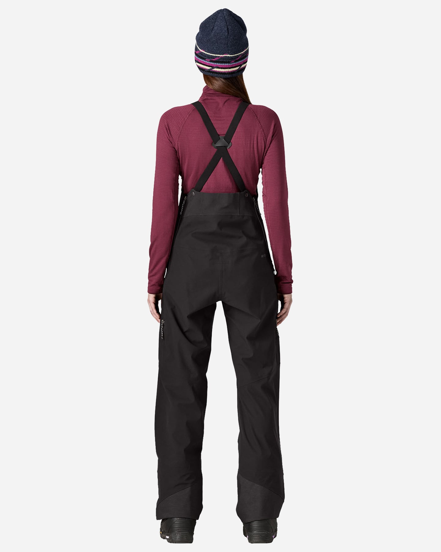Salopette sci PATAGONIA SNOWDRIFTER BIBS W - Nero - 2 | Cisalfa Sport
