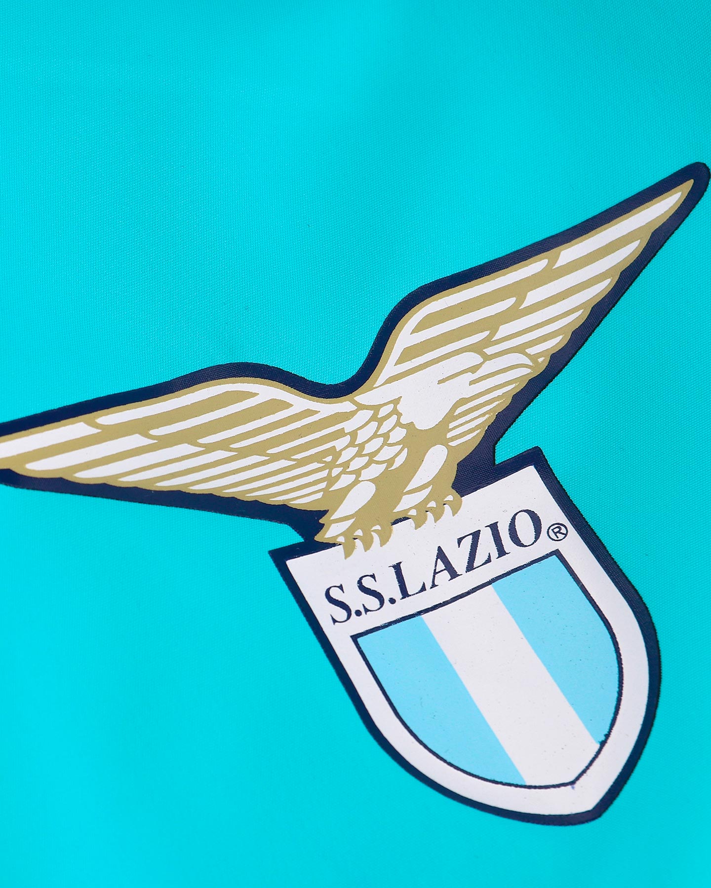 Abbigliamento calcio ufficiale MIZUNO LAZIO RAIN JACKET 23-24 M - Azzurro - 2 | Cisalfa Sport