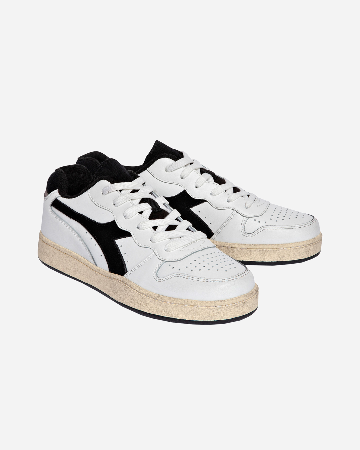 Scarpe sneakers DIADORA USED BASKET LOW M - 1 | Cisalfa Sport