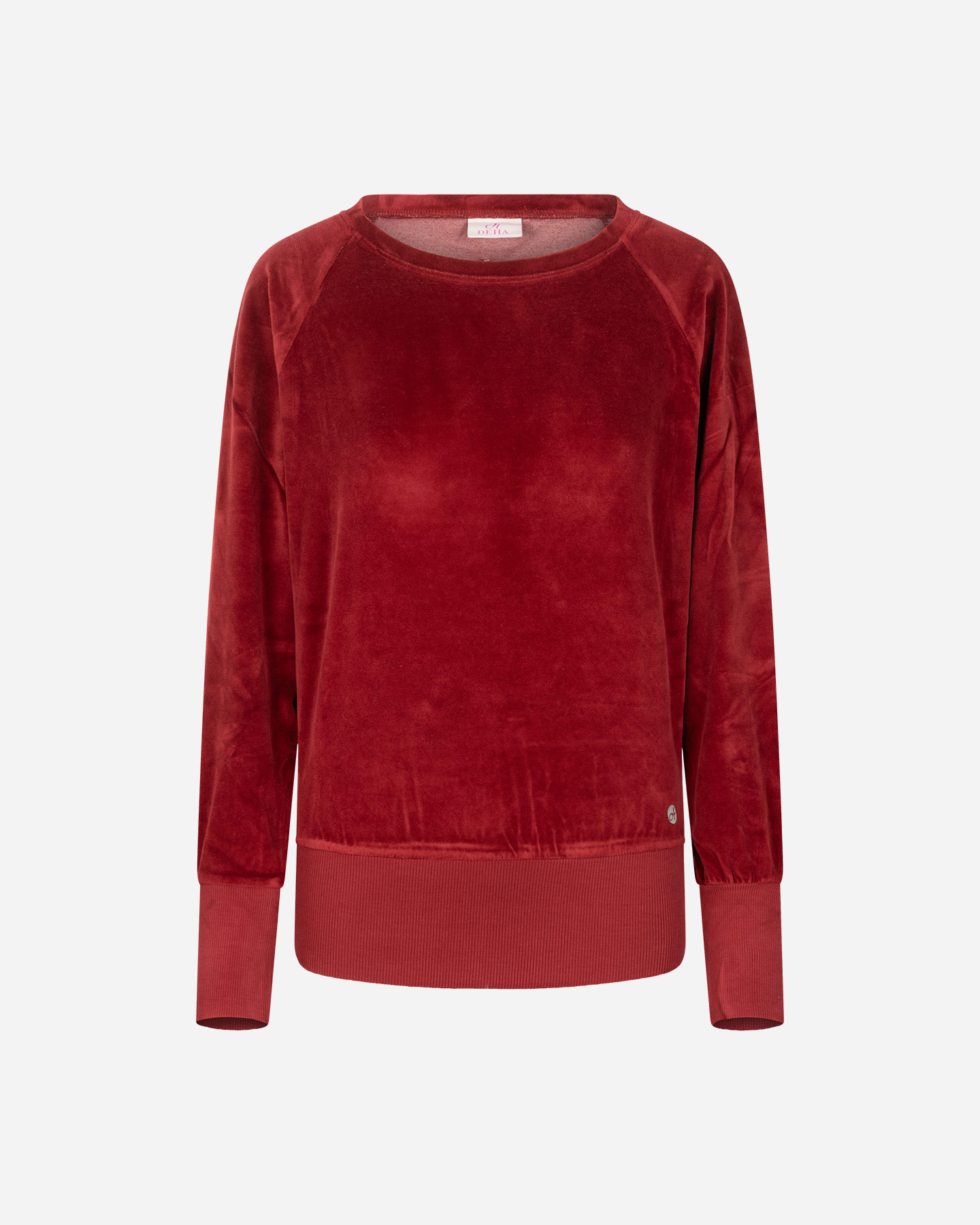 Felpa DEHA CHENILLE W - Rosso - 0 | Cisalfa Sport