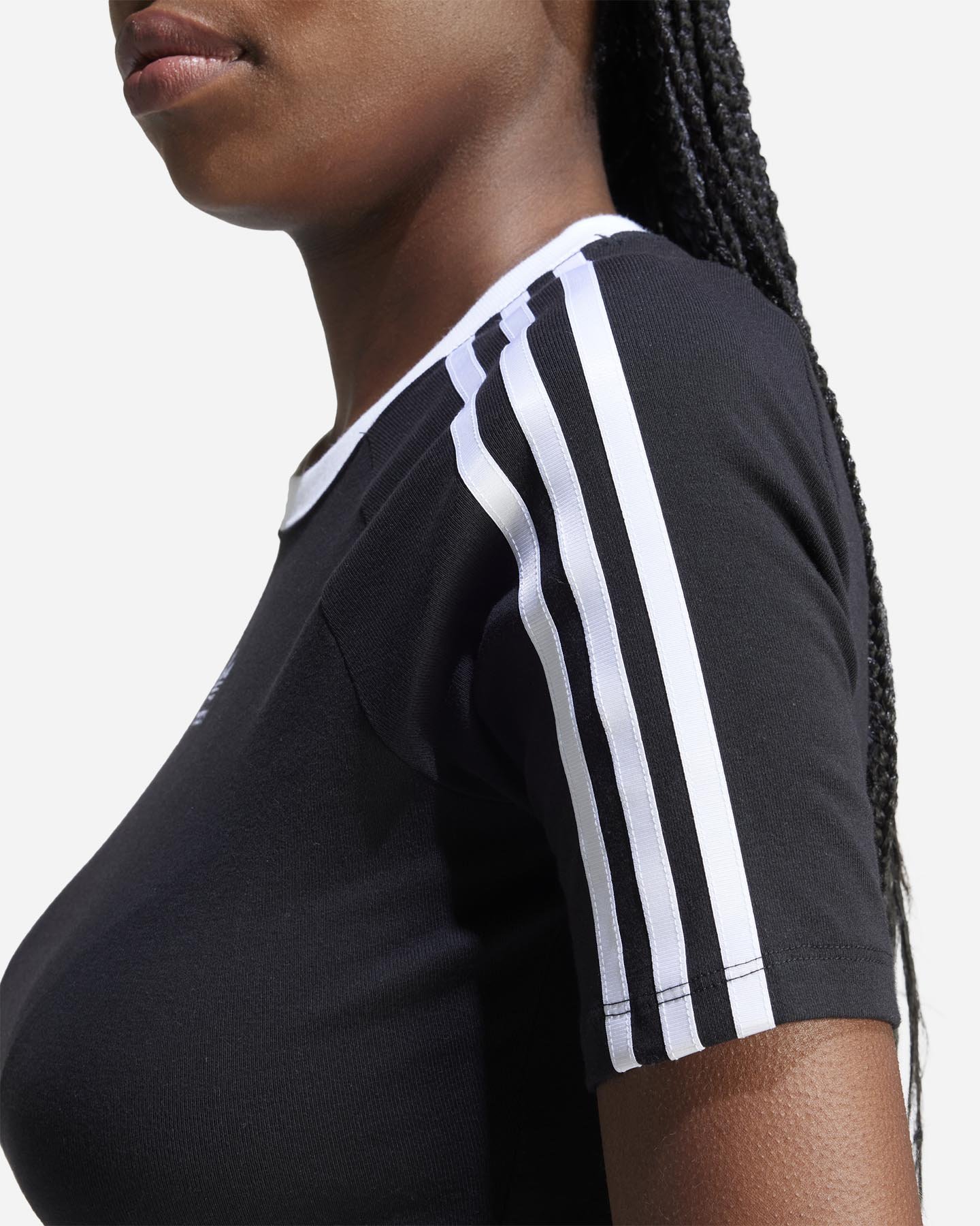 T-shirt ADIDAS ORIGINAL 3STRIPES W - Nero - 4 | Cisalfa Sport