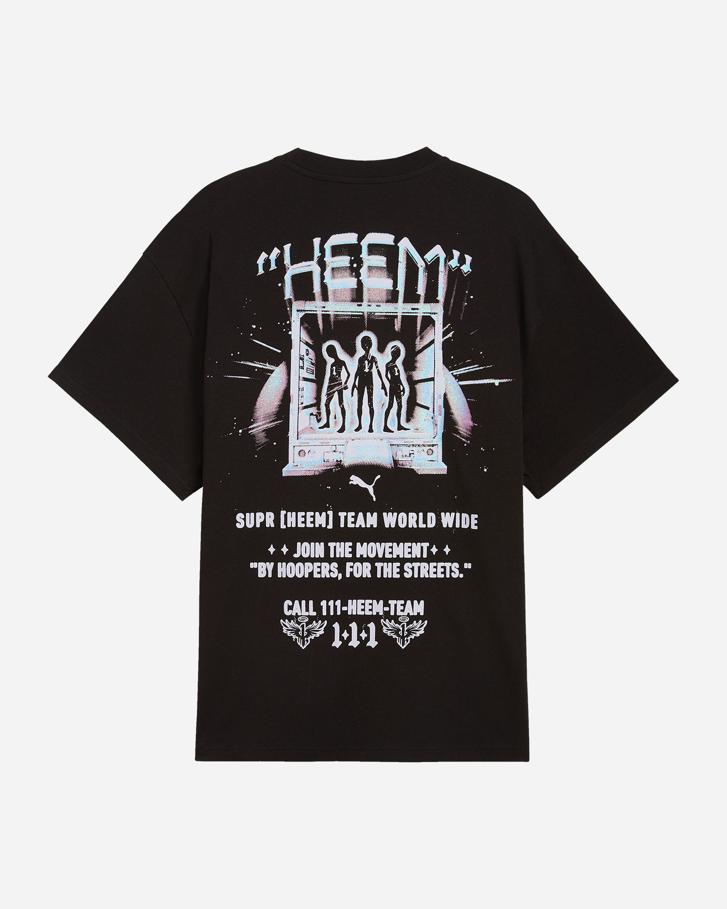 Maglia basket PUMA MELO X HIVE M - Nero - 1 | Cisalfa Sport