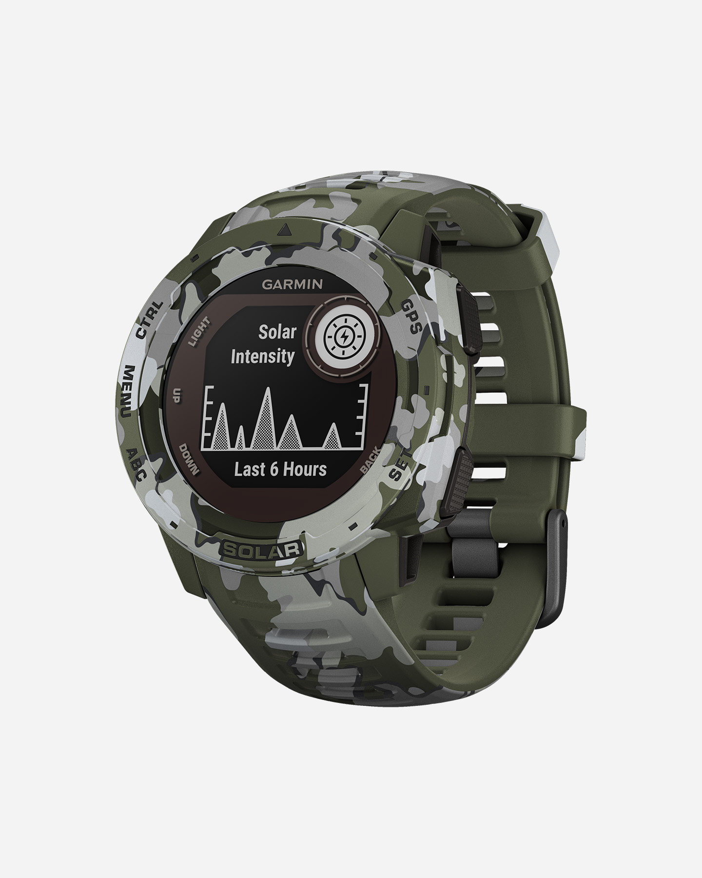 Orologio multifunzione GARMIN INSTINCT SOLAR CAMO EDITION - 7 | Cisalfa Sport