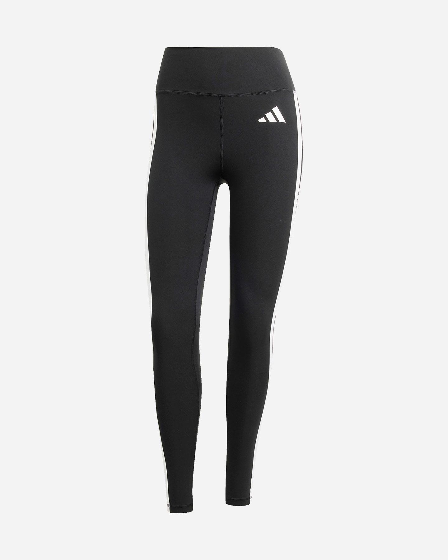 Adidas Optime Essentials Estripes W - Leggings - Donna - Rosa