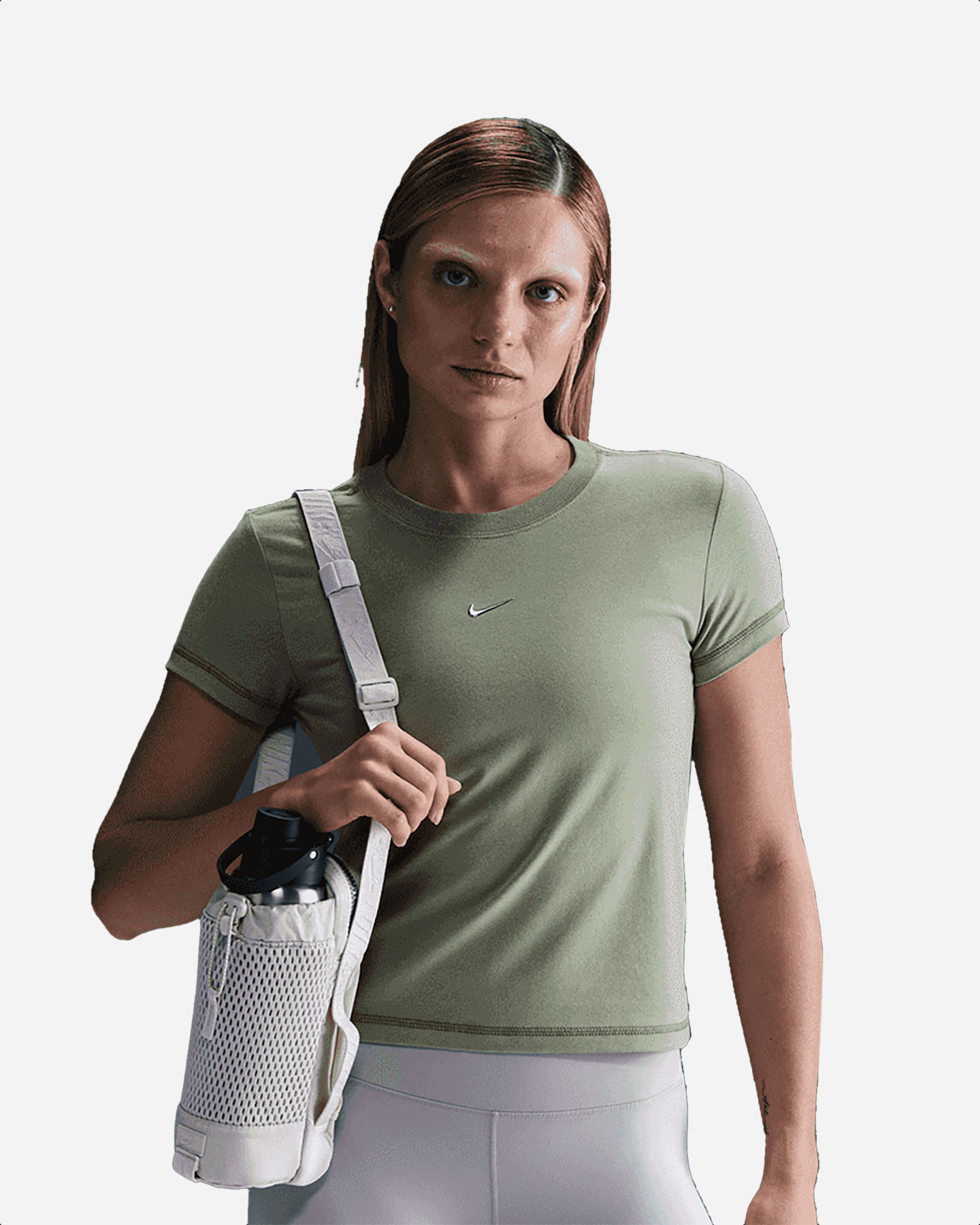 T-shirt NIKE SMALL LOGO CHILL W - Verde - 0 | Cisalfa Sport