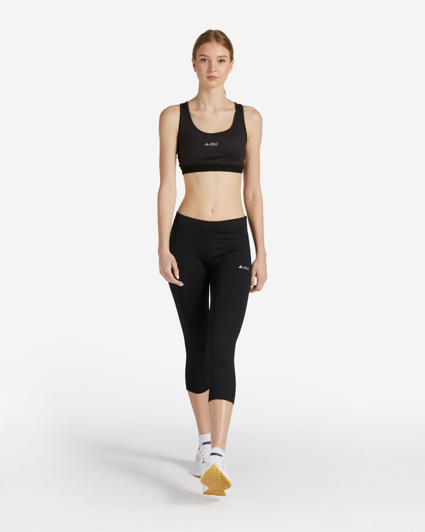 Reggiseno sportivo ABC JOG W - Nero - 3 | Cisalfa Sport