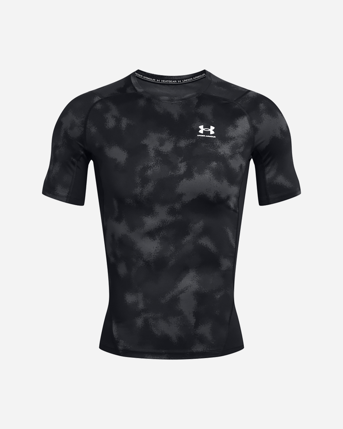 T-shirt training UNDER ARMOUR HEAT GEAR CAMO M - Nero - 0 | Cisalfa Sport