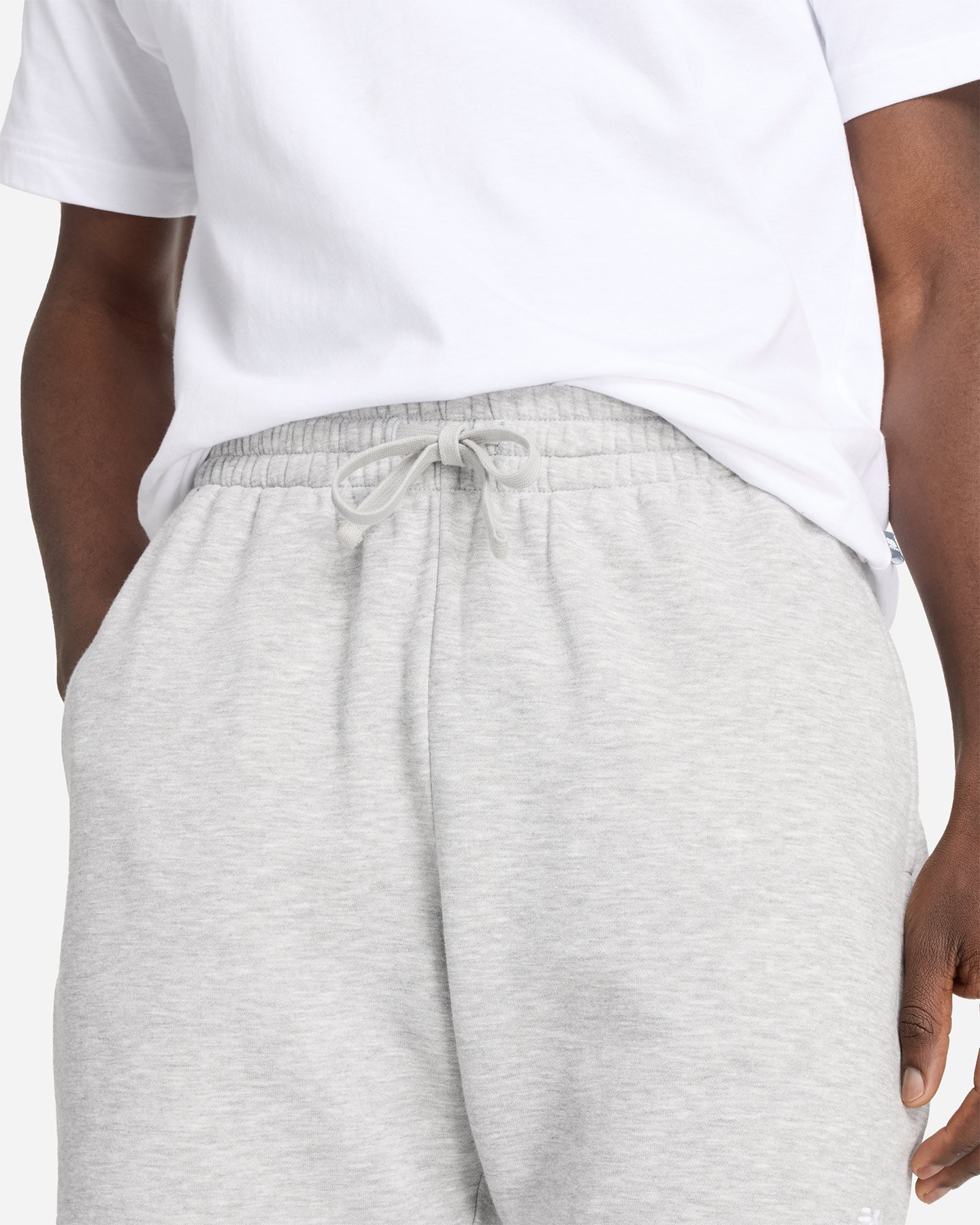 Pantaloncini NEW BALANCE ESSENTIAL SMALL LOGO M - Grigio - 4 | Cisalfa Sport