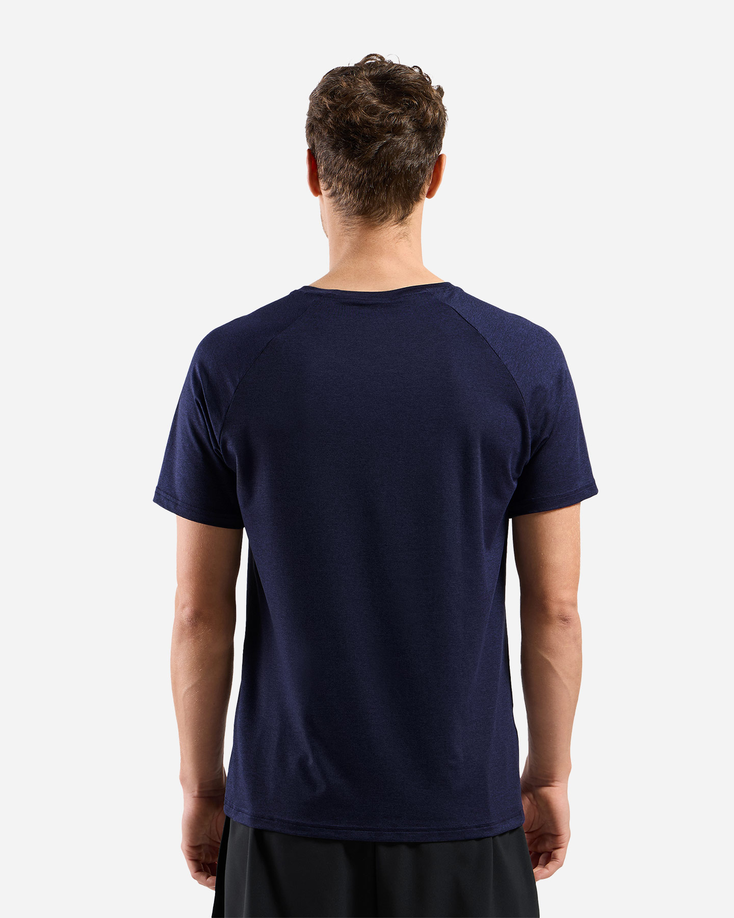 T-shirt ODLO ESSENTIAL 365 M - Blu Navy - 3 | Cisalfa Sport