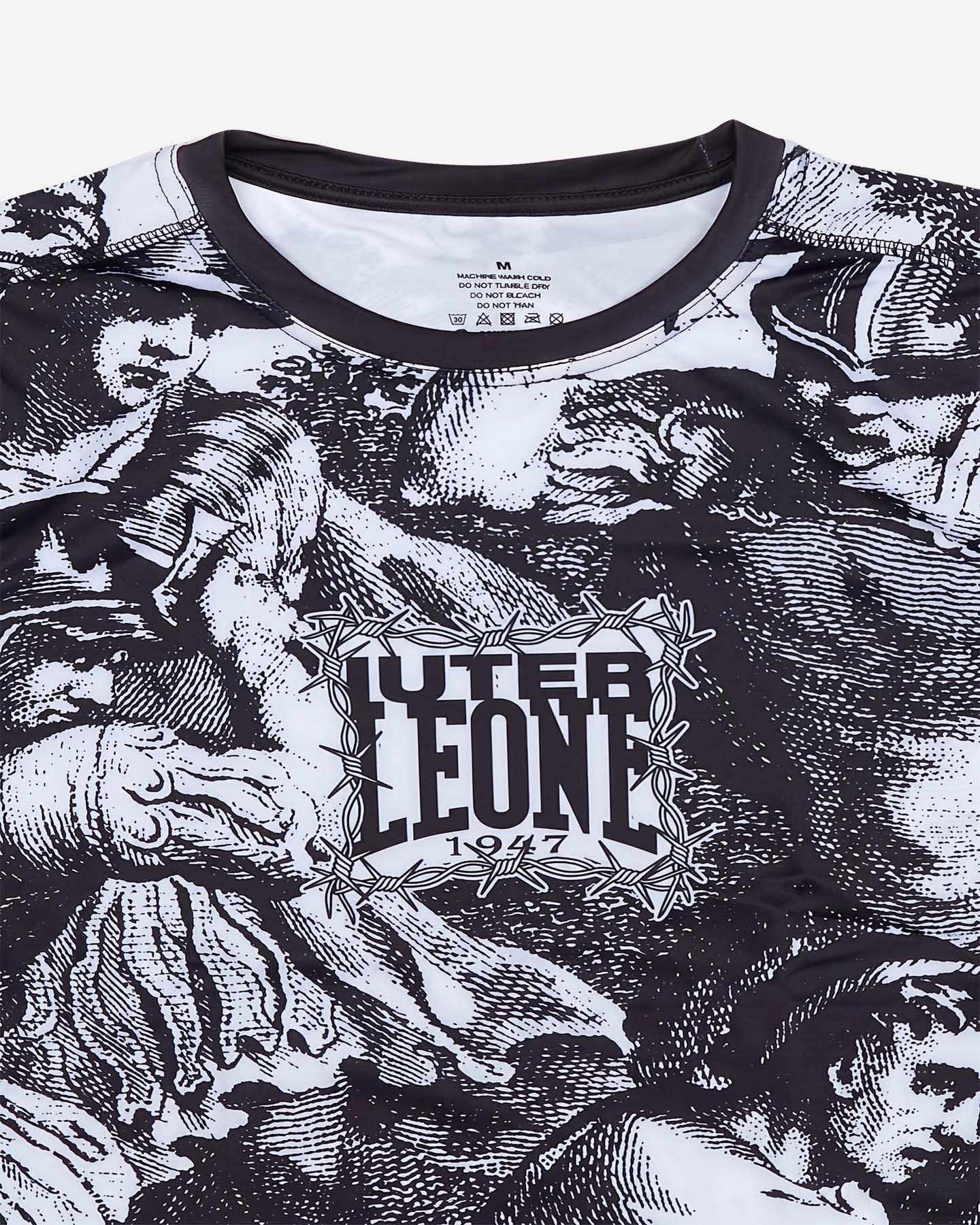 T-shirt LEONE RASHGUARD IUTER  - Nero - 2 | Cisalfa Sport