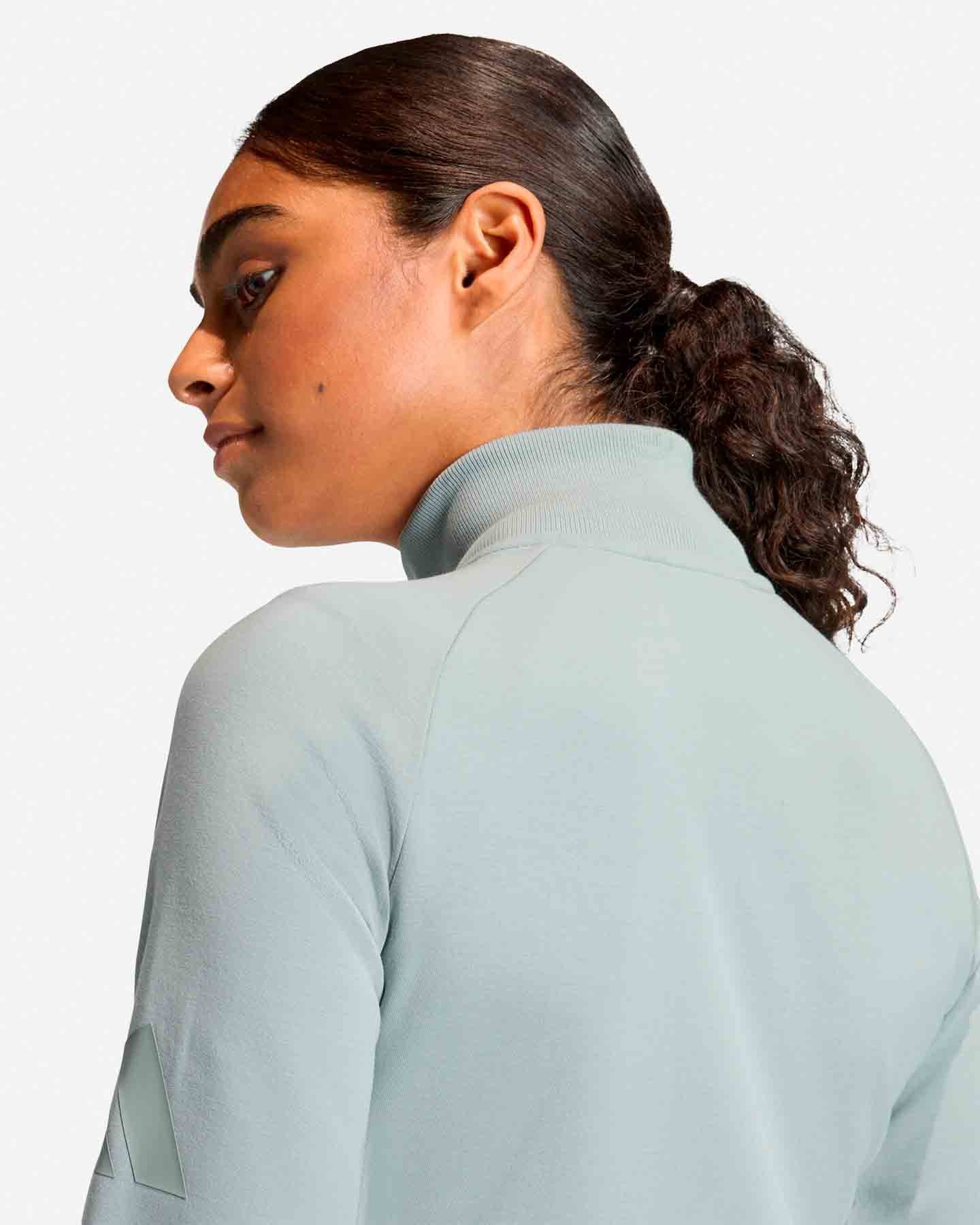Felpa ADIDAS SOFT LUX W - Azzurro - 5 | Cisalfa Sport
