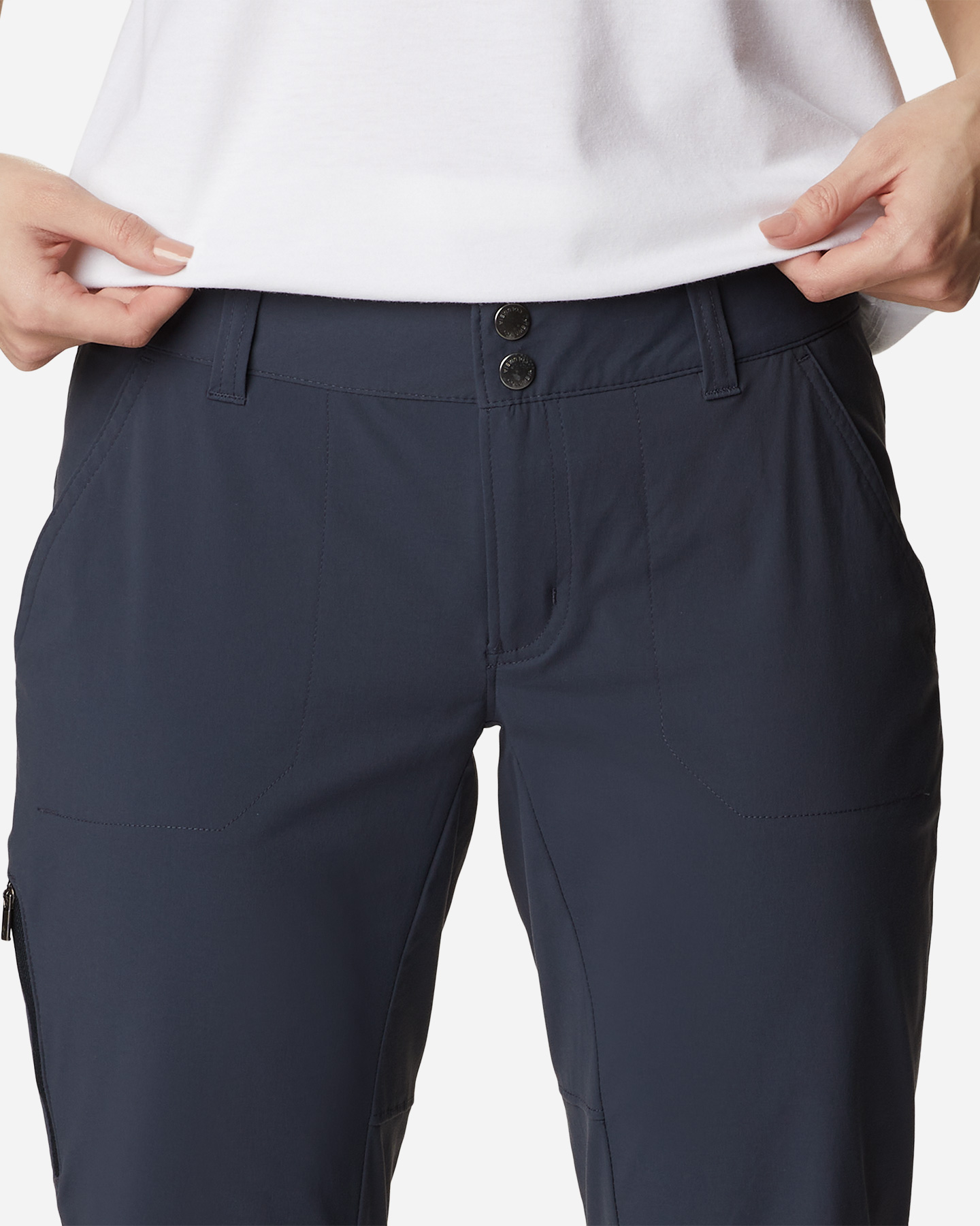 Pantalone outdoor COLUMBIA SATURDAY TRAIL W - Blu - 4 | Cisalfa Sport