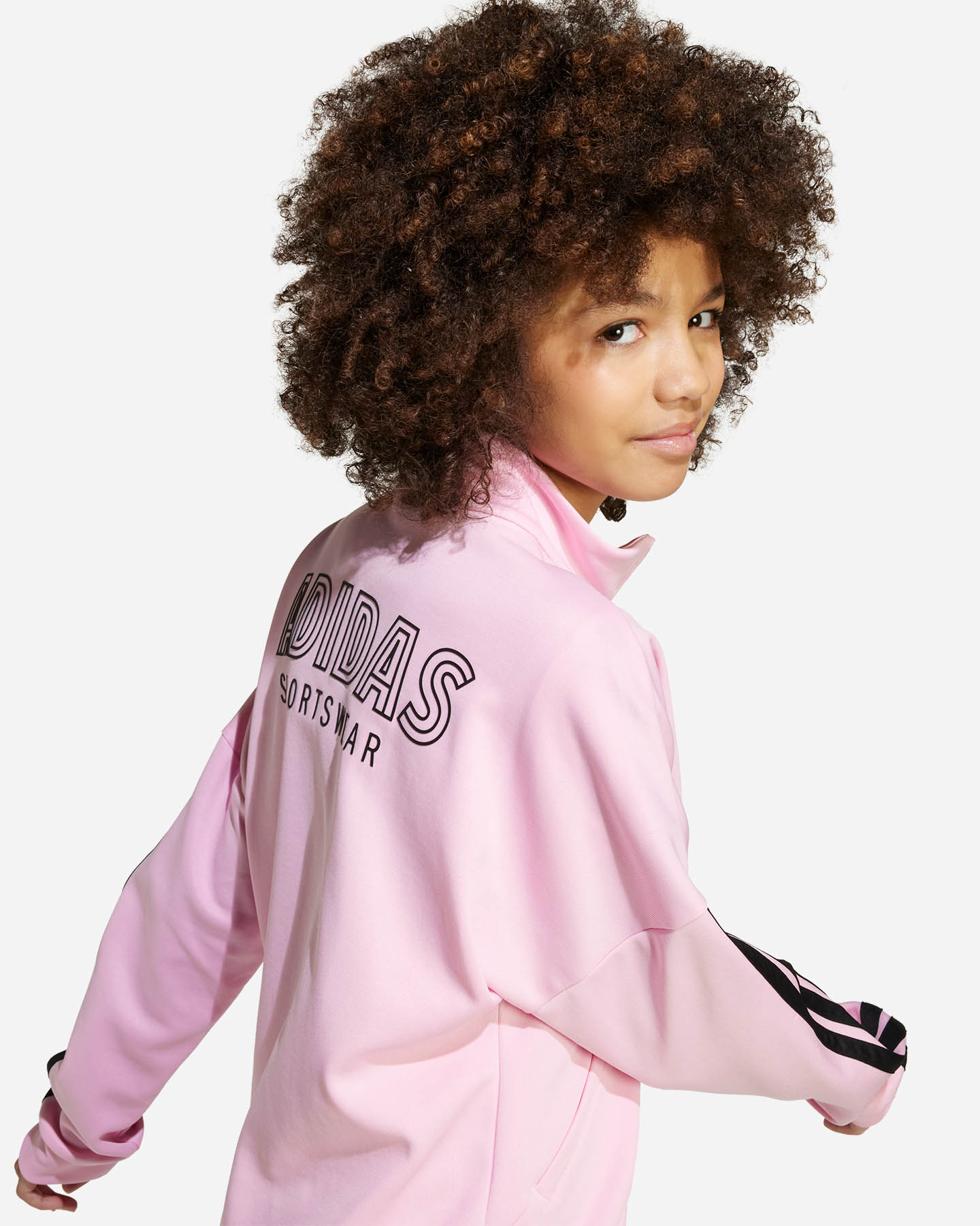 Felpa ADIDAS O GIRL JR - Rosa - 4 | Cisalfa Sport