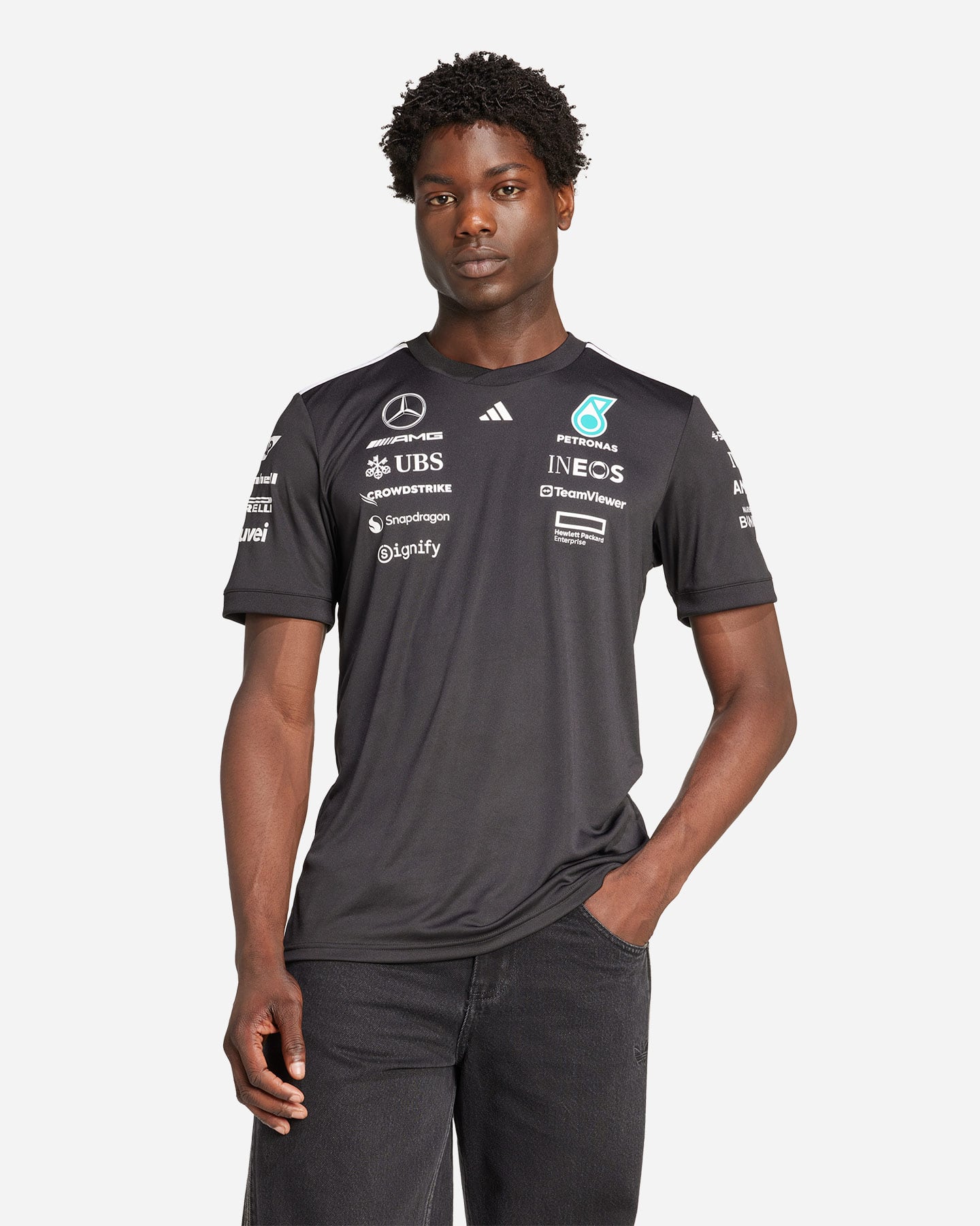 T-shirt ADIDAS MERCEDES DR M - Nero - 1 | Cisalfa Sport