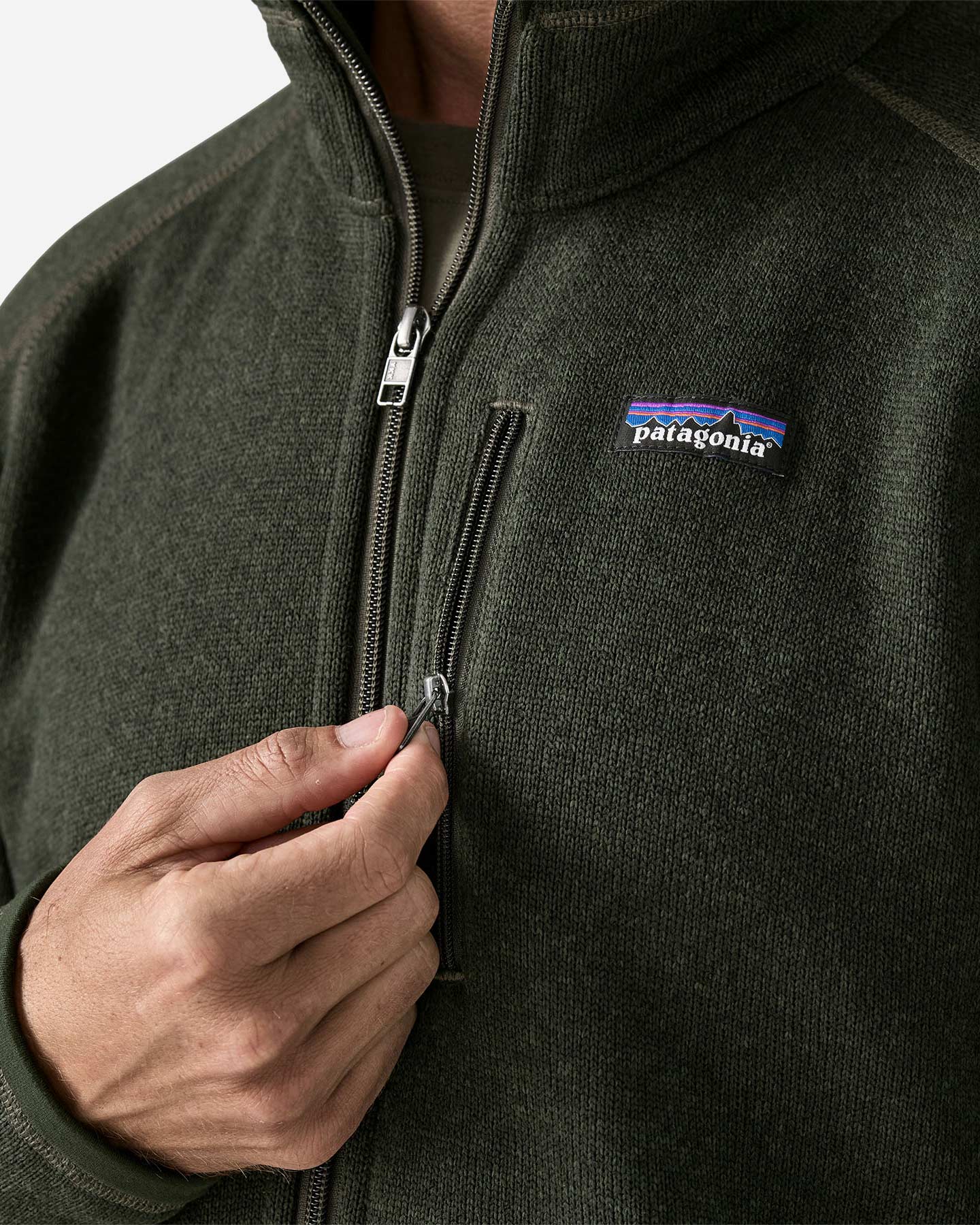 Pile PATAGONIA BETTER SWEATER M - Verde - 4 | Cisalfa Sport