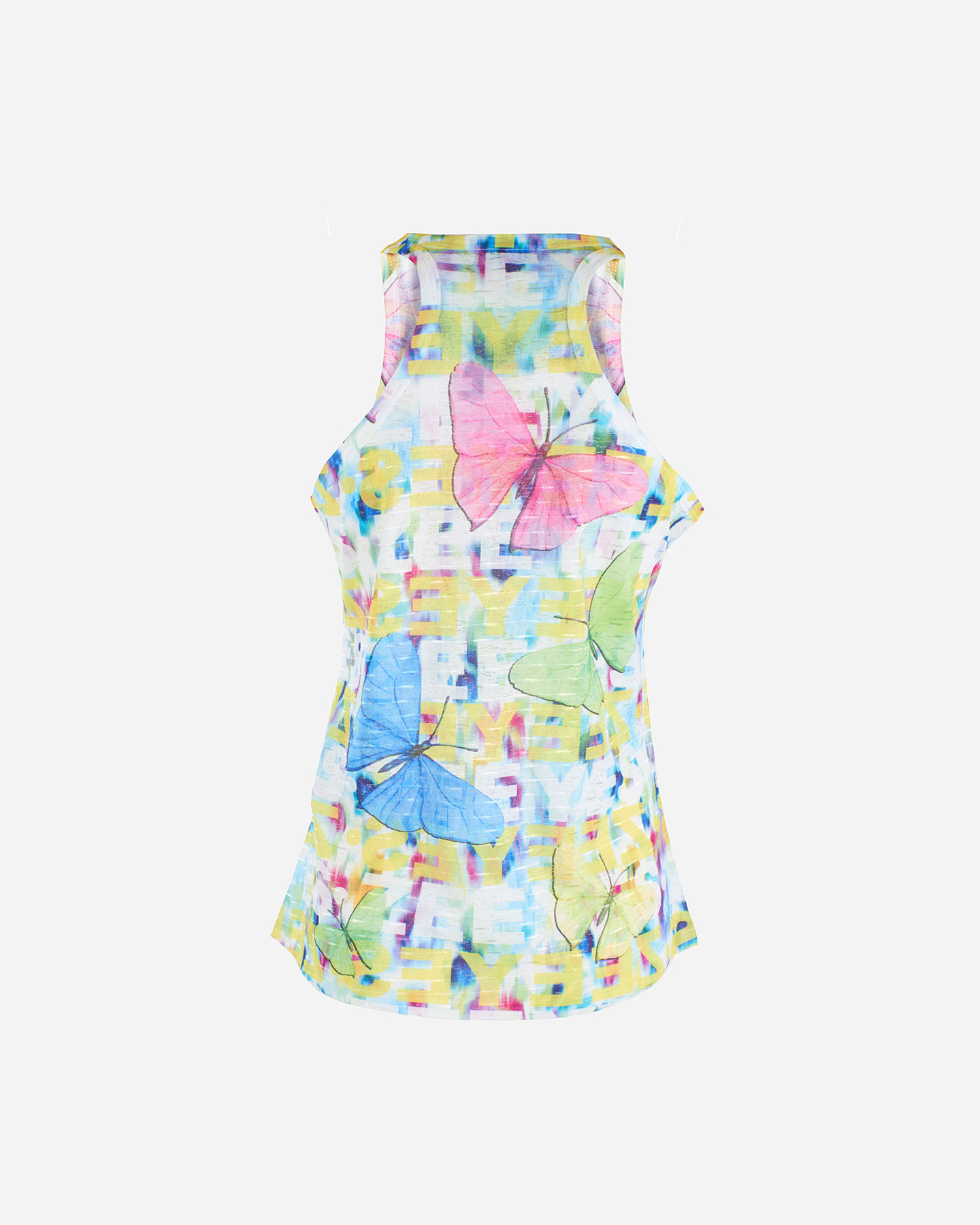 Canotta YES ZEE LOGO FARFALLE W - Giallo - 1 | Cisalfa Sport