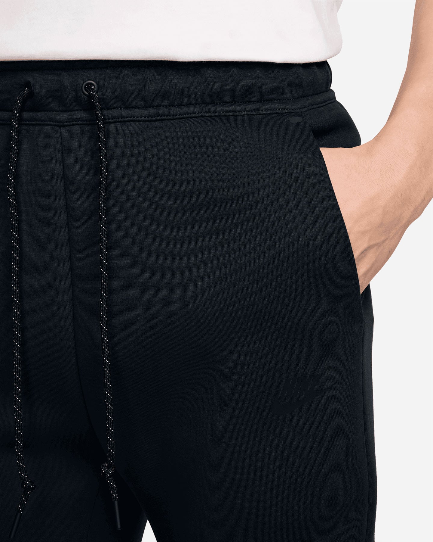 Pantalone NIKE TECH FLEECE M - Nero - 2 | Cisalfa Sport