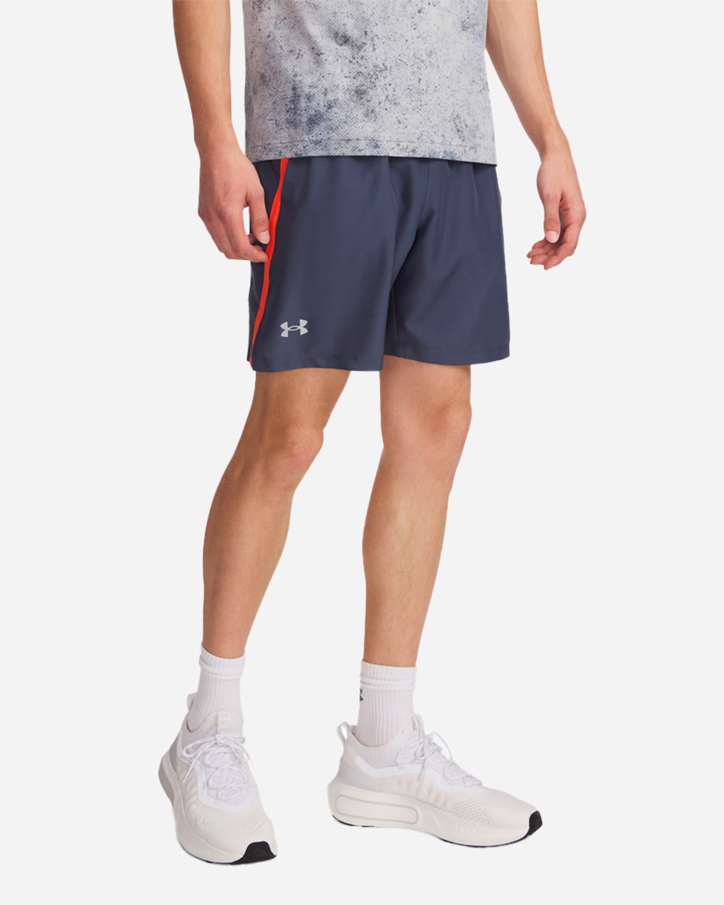 Short running UNDER ARMOUR LAUNCH M - Grigio - 0 | Cisalfa Sport