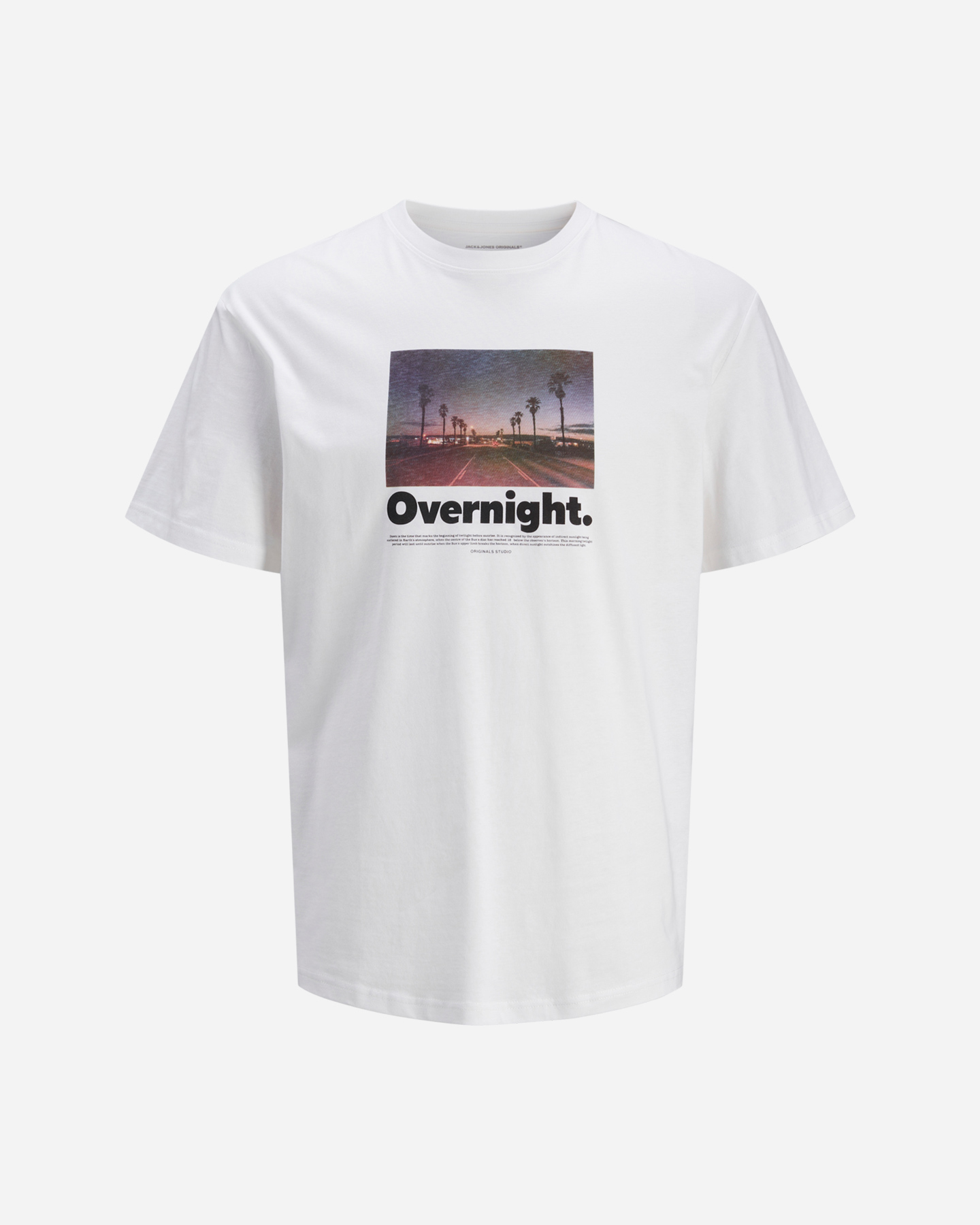 T-shirt JACK & JONES BRONX PHOTO M - Bianco - 0 | Cisalfa Sport