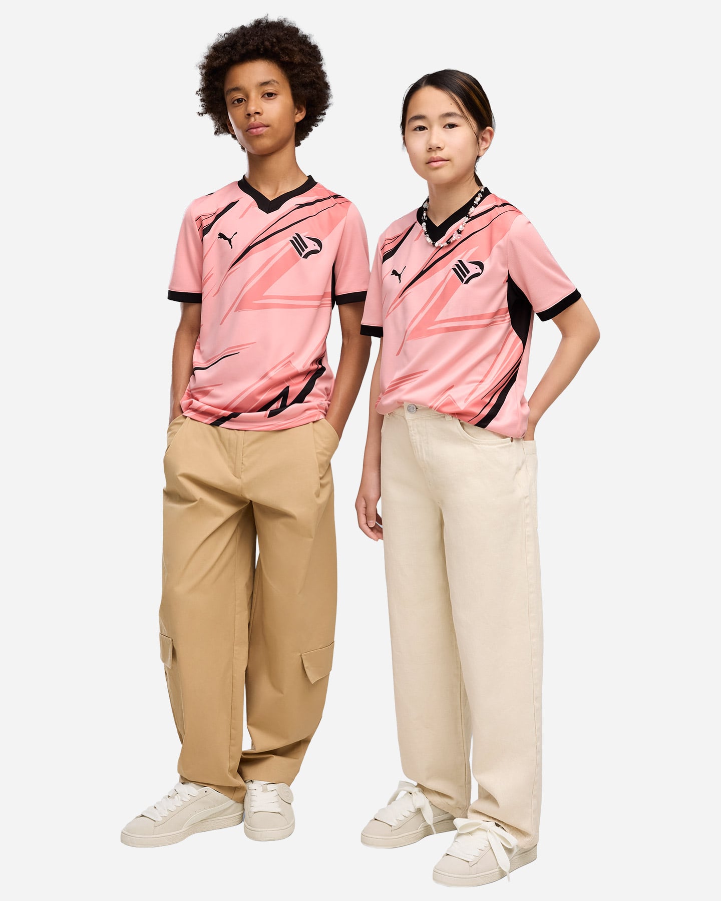 Maglia calcio ufficiale PUMA PALERMO HOME REPLICA JR - 2 | Cisalfa Sport