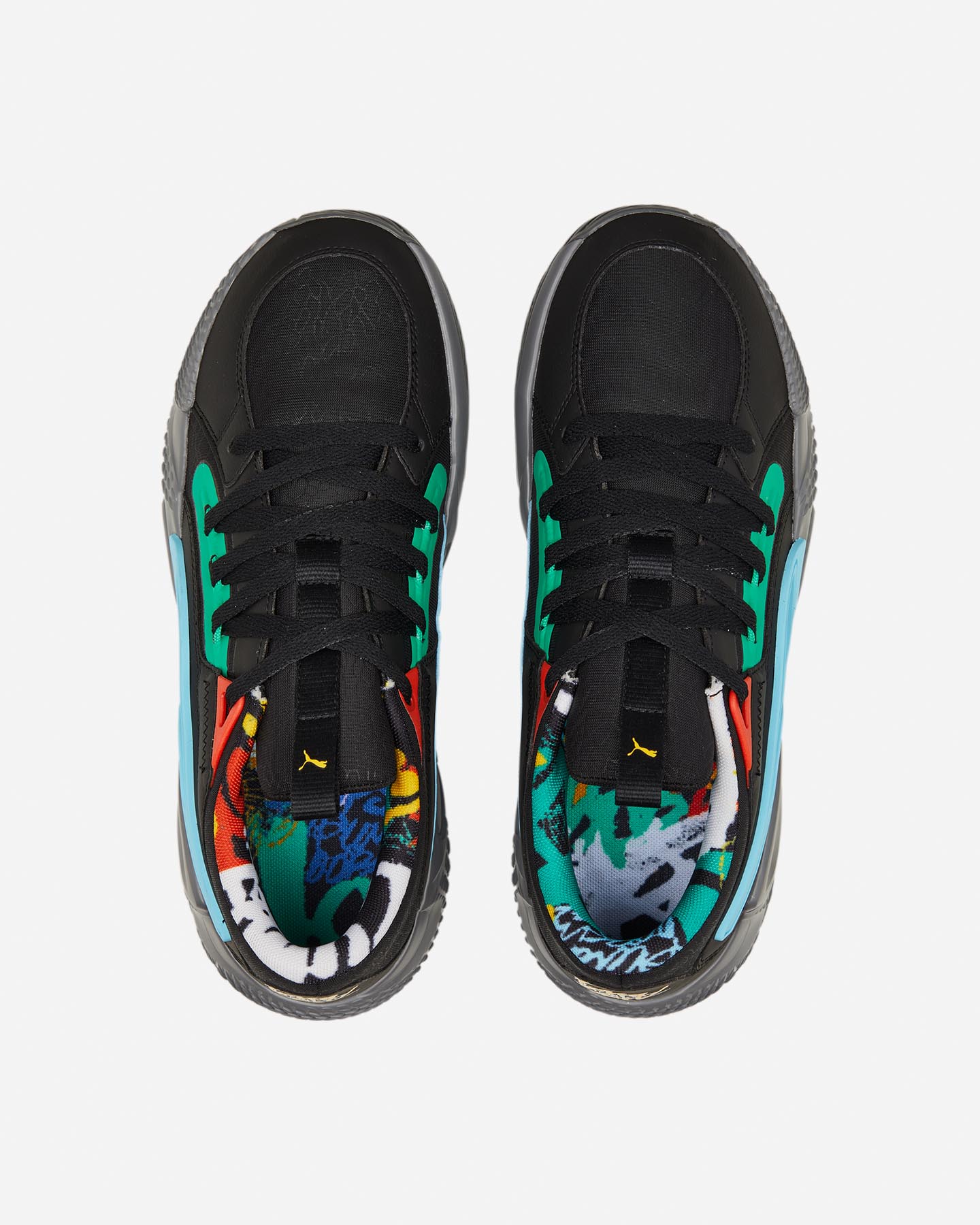 Scarpe basket PUMA COURT RIDER CHAOS M - Nero - 3 | Cisalfa Sport