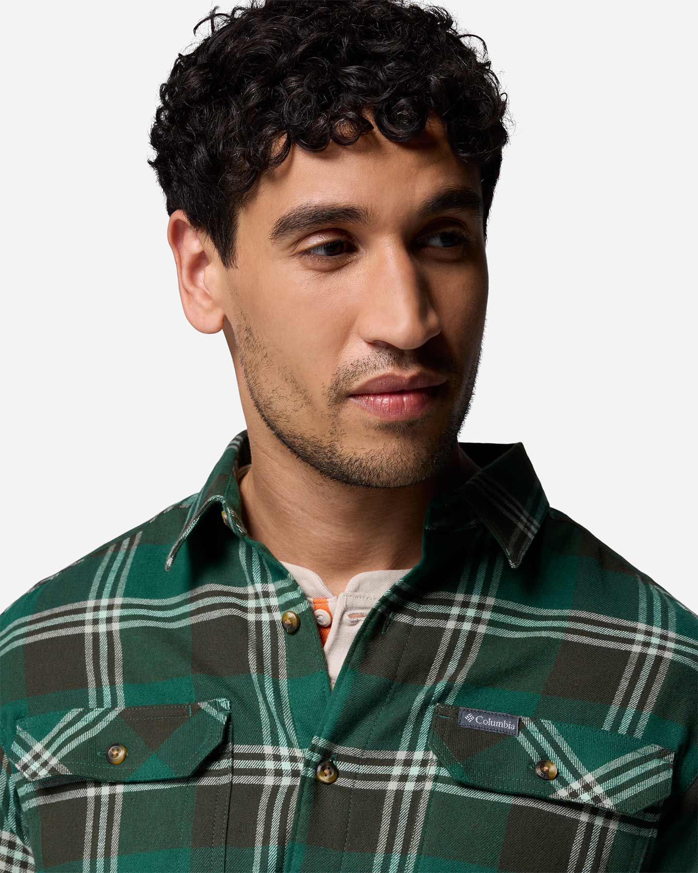 Camicia COLUMBIA FLARE GUN M - Verde - 4 | Cisalfa Sport