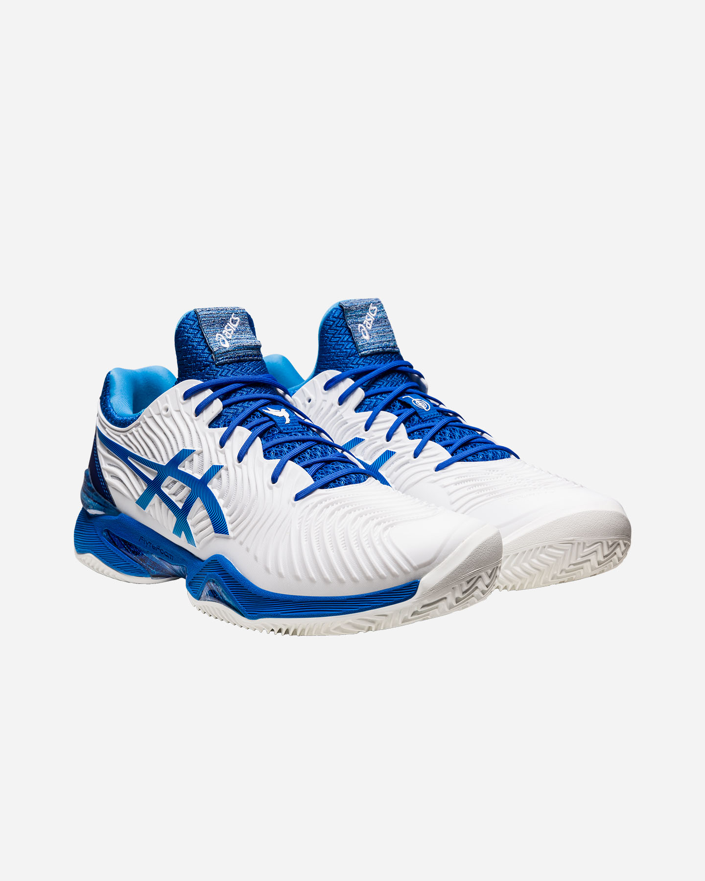 Scarpe tennis ASICS COURT FF NOVAK CLAY M - Bianco - 1 | Cisalfa Sport