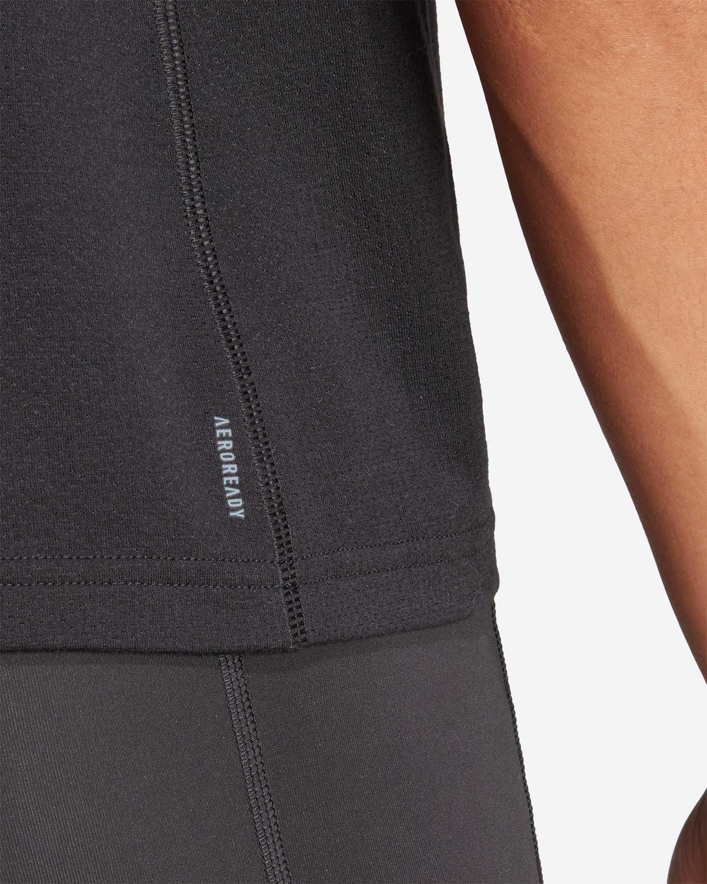 Canotta training ADIDAS BIG LOGO W - Rosa - 5 | Cisalfa Sport