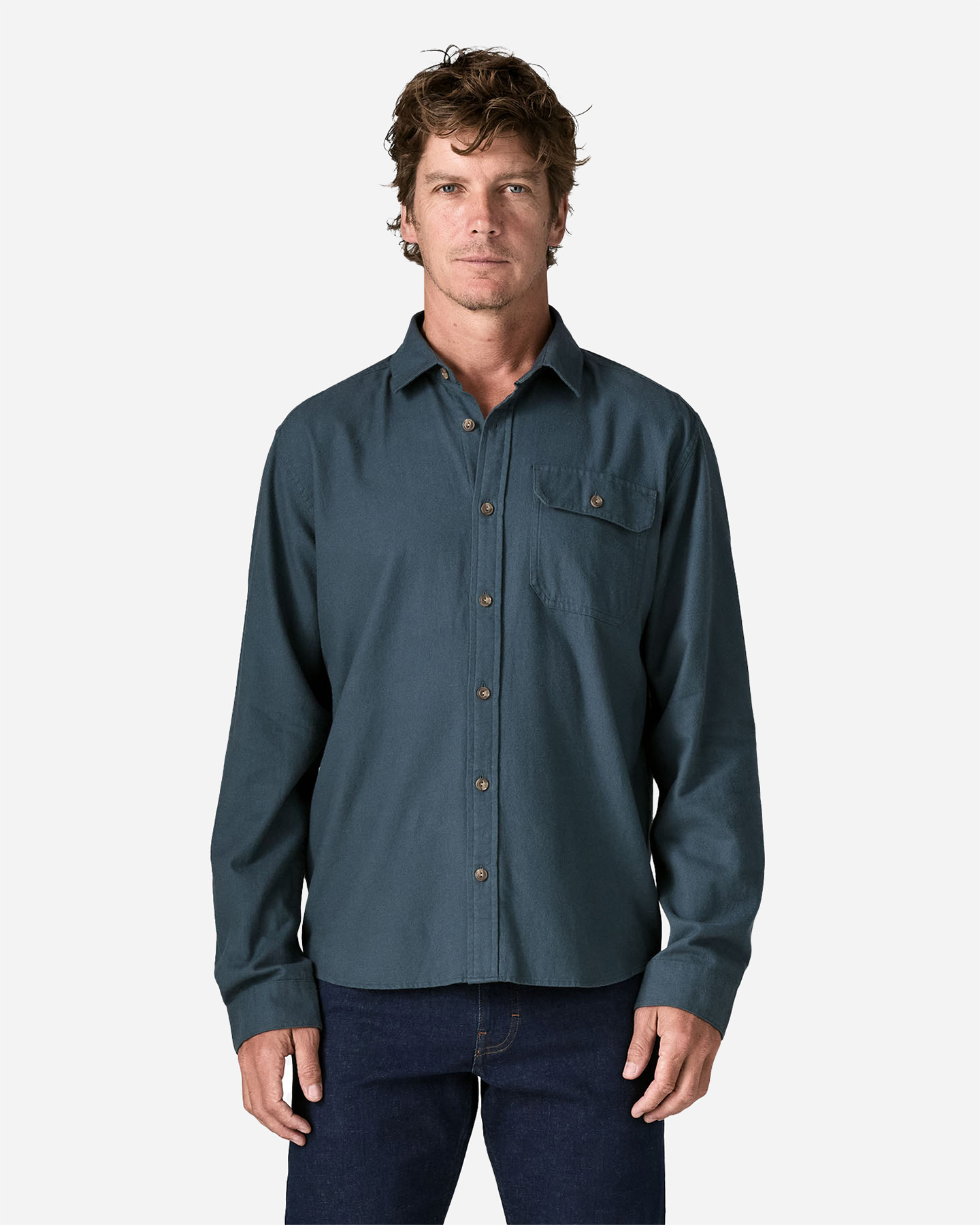 Camicia PATAGONIA FJORD FLANNEL M - Blu - 1 | Cisalfa Sport