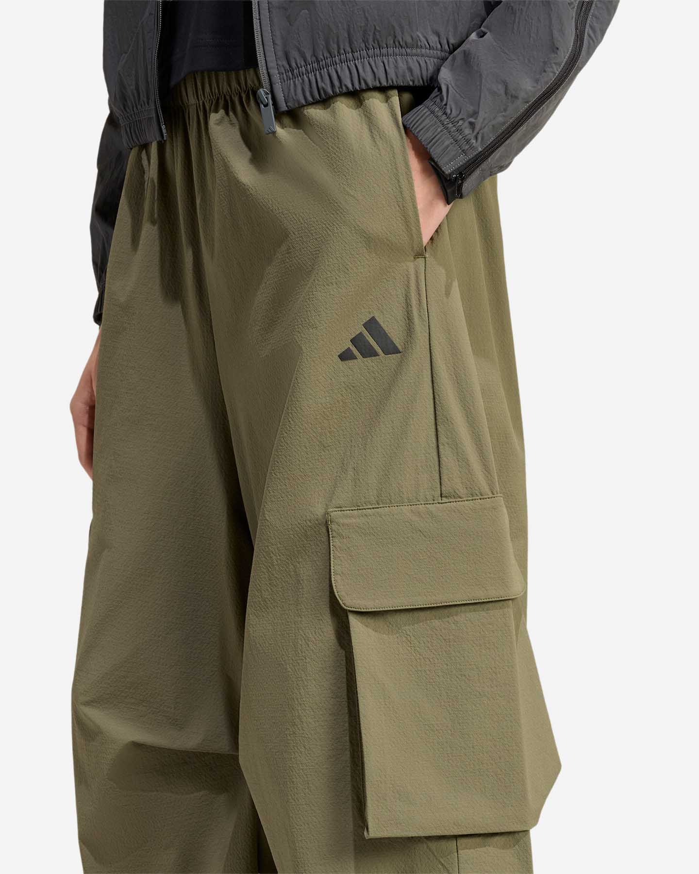 Pantalone outdoor ADIDAS HERO CARGO W - Verde - 4 | Cisalfa Sport