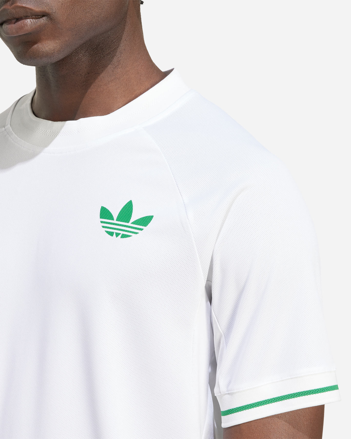 T-shirt tennis ADIDAS WIMBLEDON M - Bianco - 5 | Cisalfa Sport