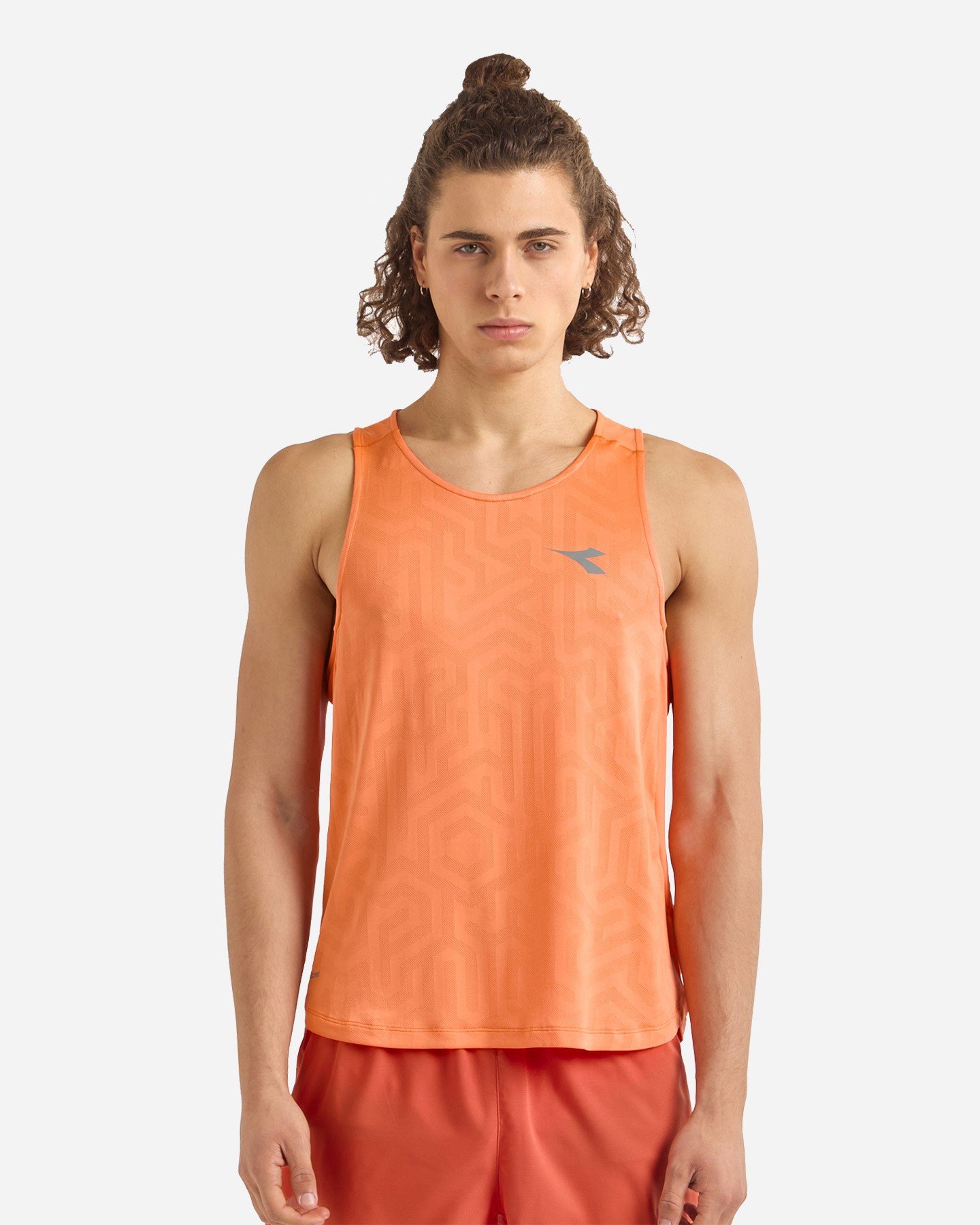 Canotta running DIADORA SUPERLIGHT M - Arancione - 1 | Cisalfa Sport