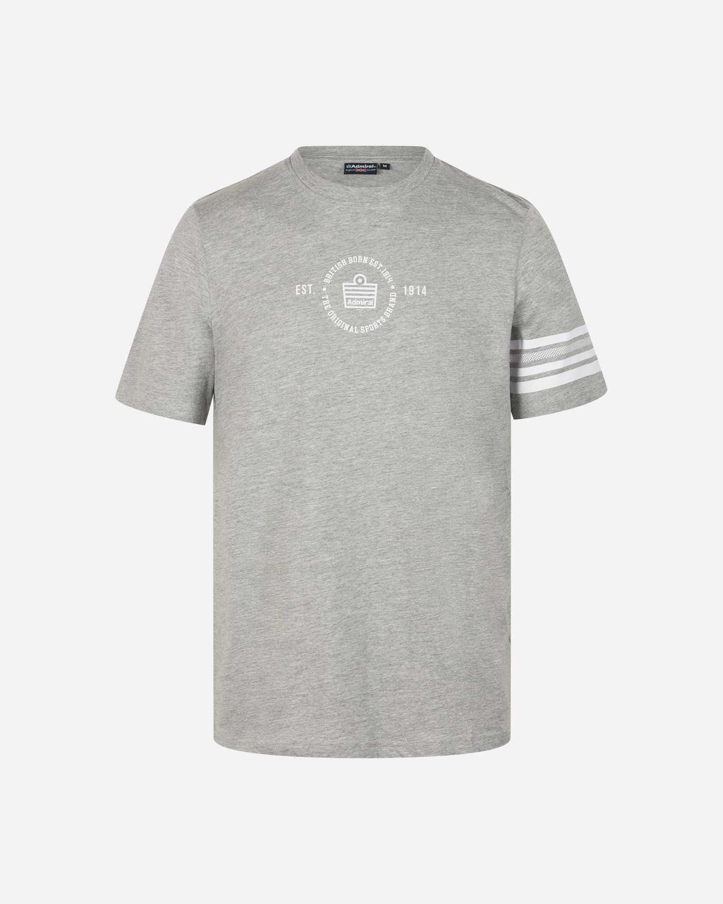 T-shirt ADMIRAL ESSENTIAL ATHLETE M - Grigio - 0 | Cisalfa Sport