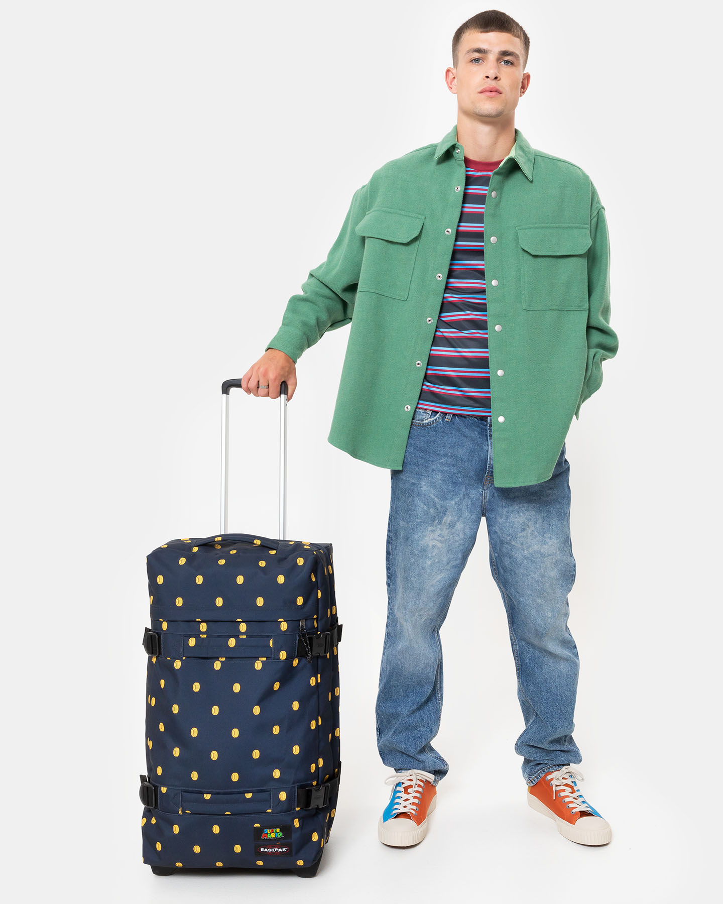 Trolley EASTPAK TRANSIT'R M SUPER MARIO  - Blu Navy - 0 | Cisalfa Sport