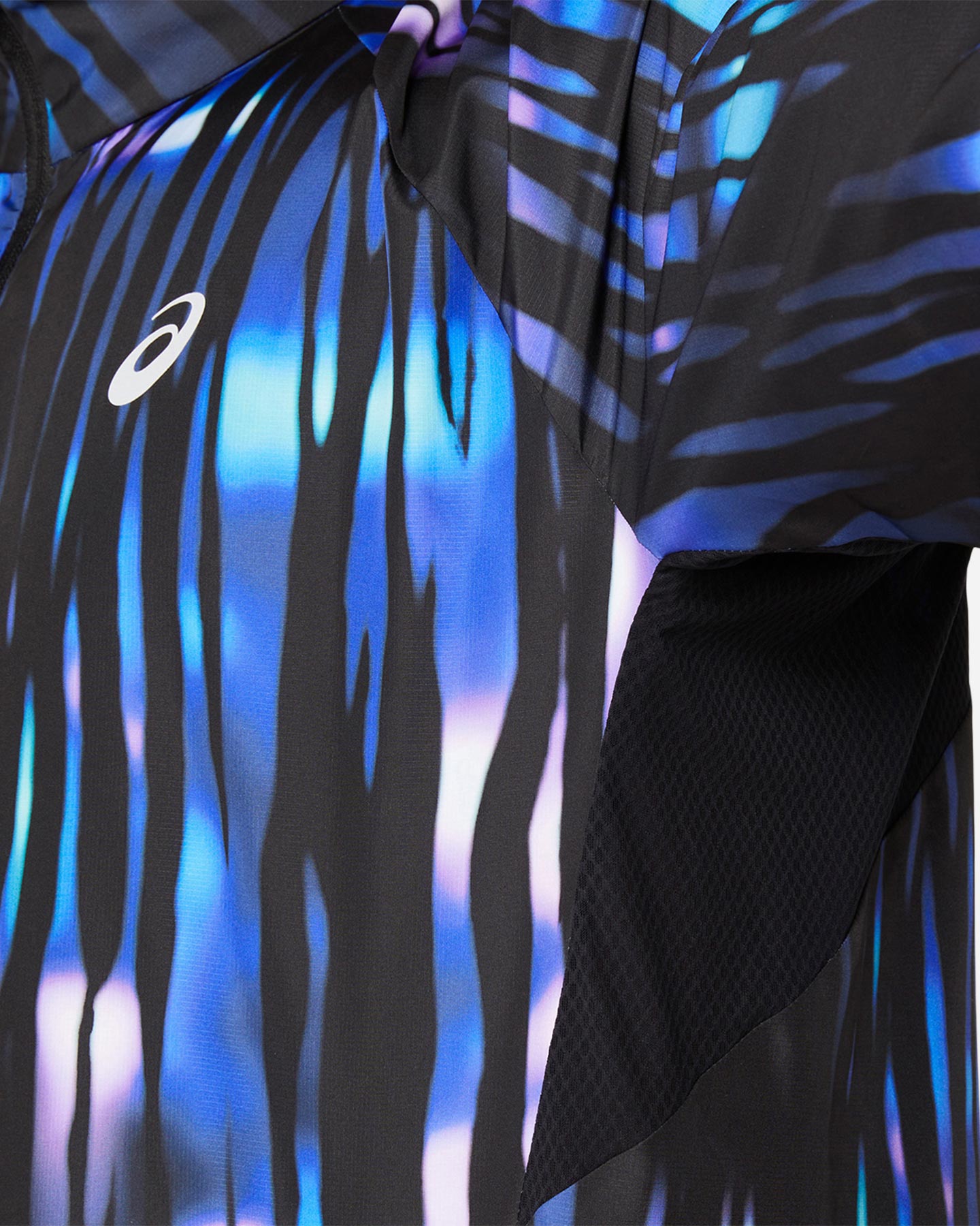 Giacca running ASICS ROAD LITE-SHOW PACKABLE M - Blu - 2 | Cisalfa Sport