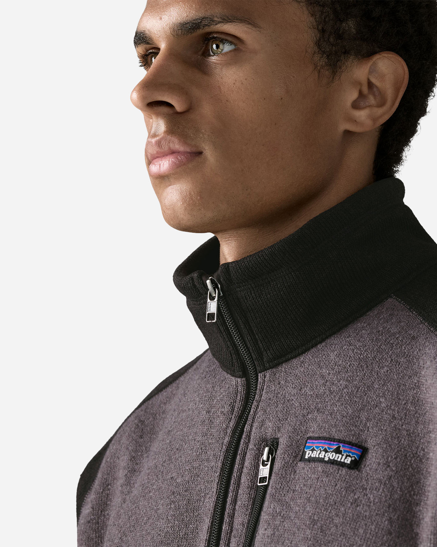 Pile PATAGONIA BETTER SWEATER 1/4 M - Grigio - 4 | Cisalfa Sport