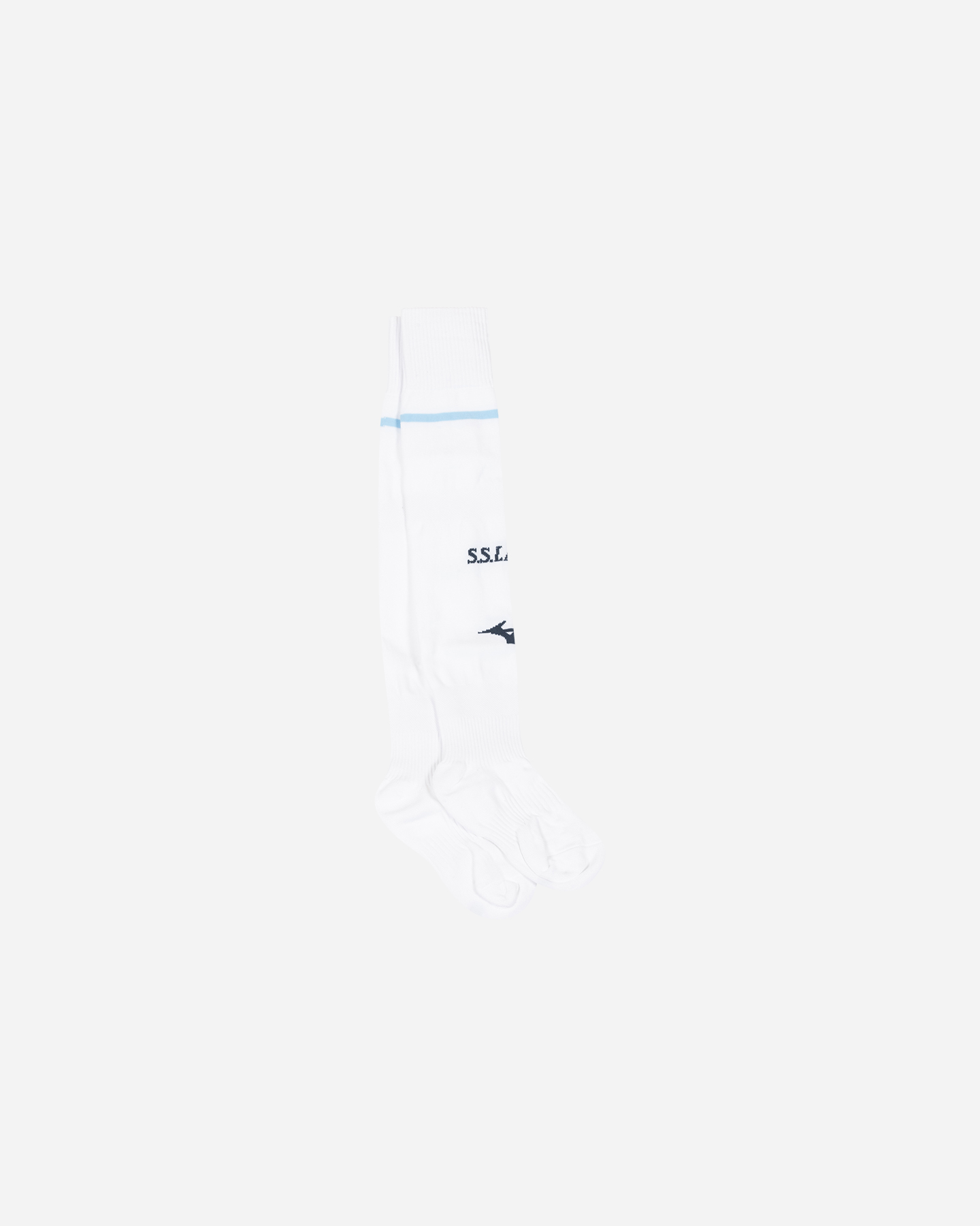 Calzettoni calcio ufficiali MIZUNO LAZIO HOME 24-25 JR - Bianco - 0 | Cisalfa Sport