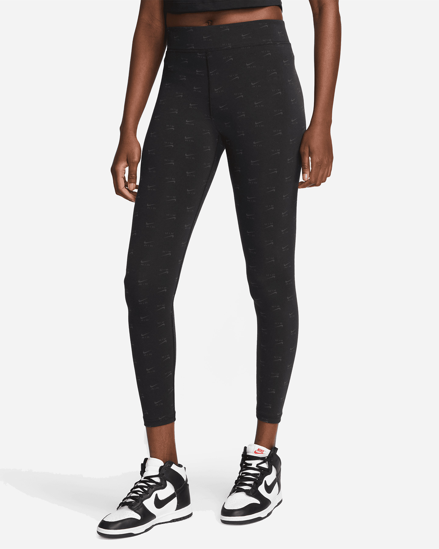 Leggings NIKE HIGH WAIST AIR AOP W - Nero - 0 | Cisalfa Sport