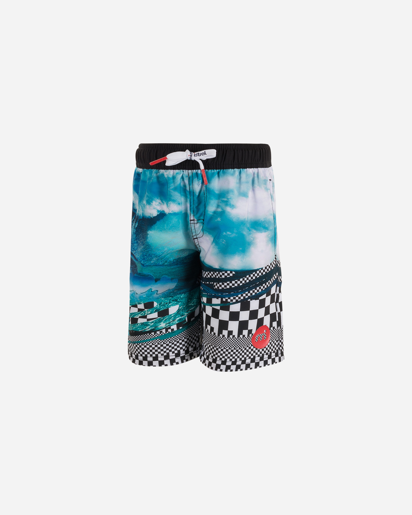 Boardshort mare MISTRAL GEOMETRIC WAVE JR - Azzurro - 0 | Cisalfa Sport
