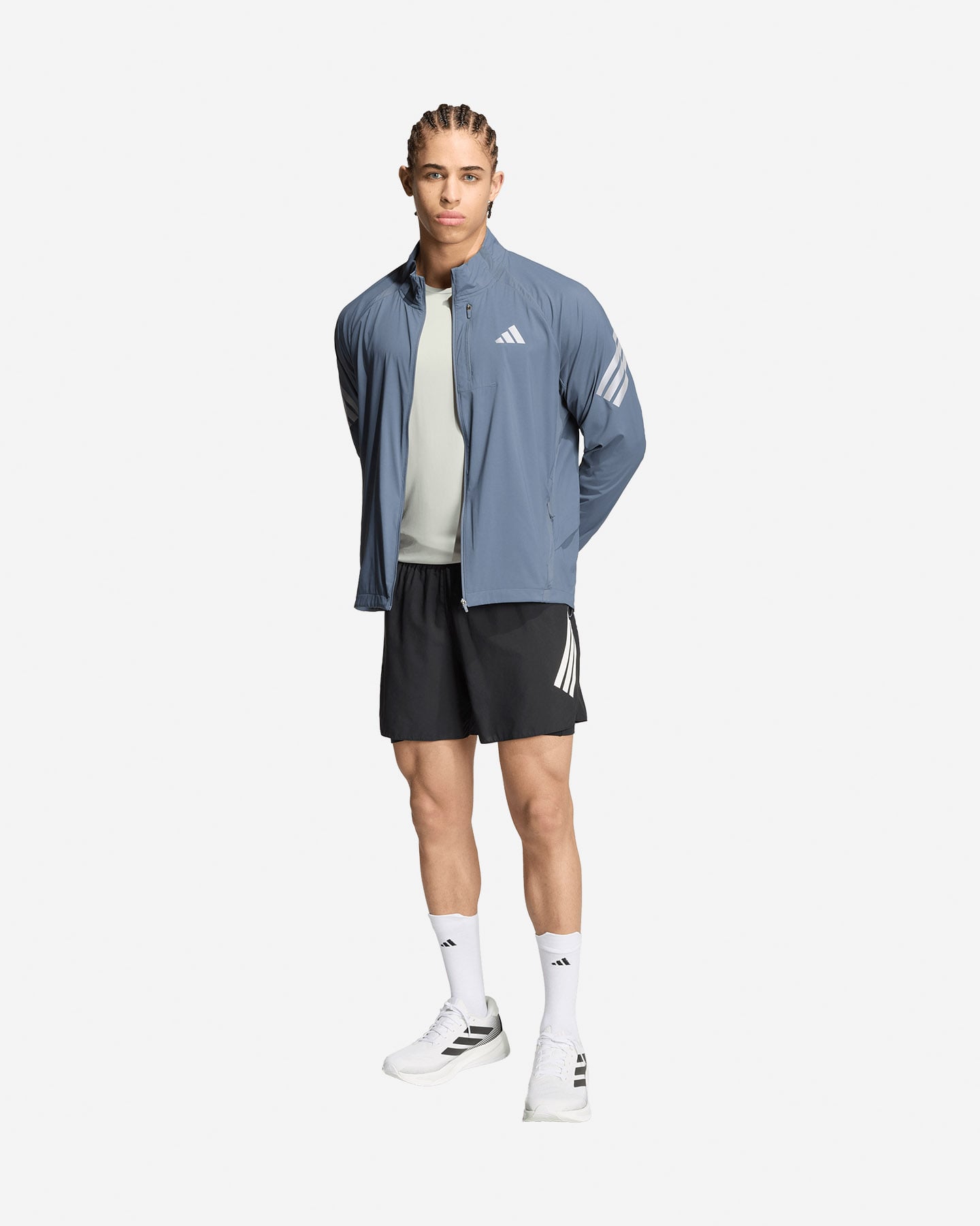 Giacca running ADIDAS ADI365 FORMOTION M - Blu - 2 | Cisalfa Sport