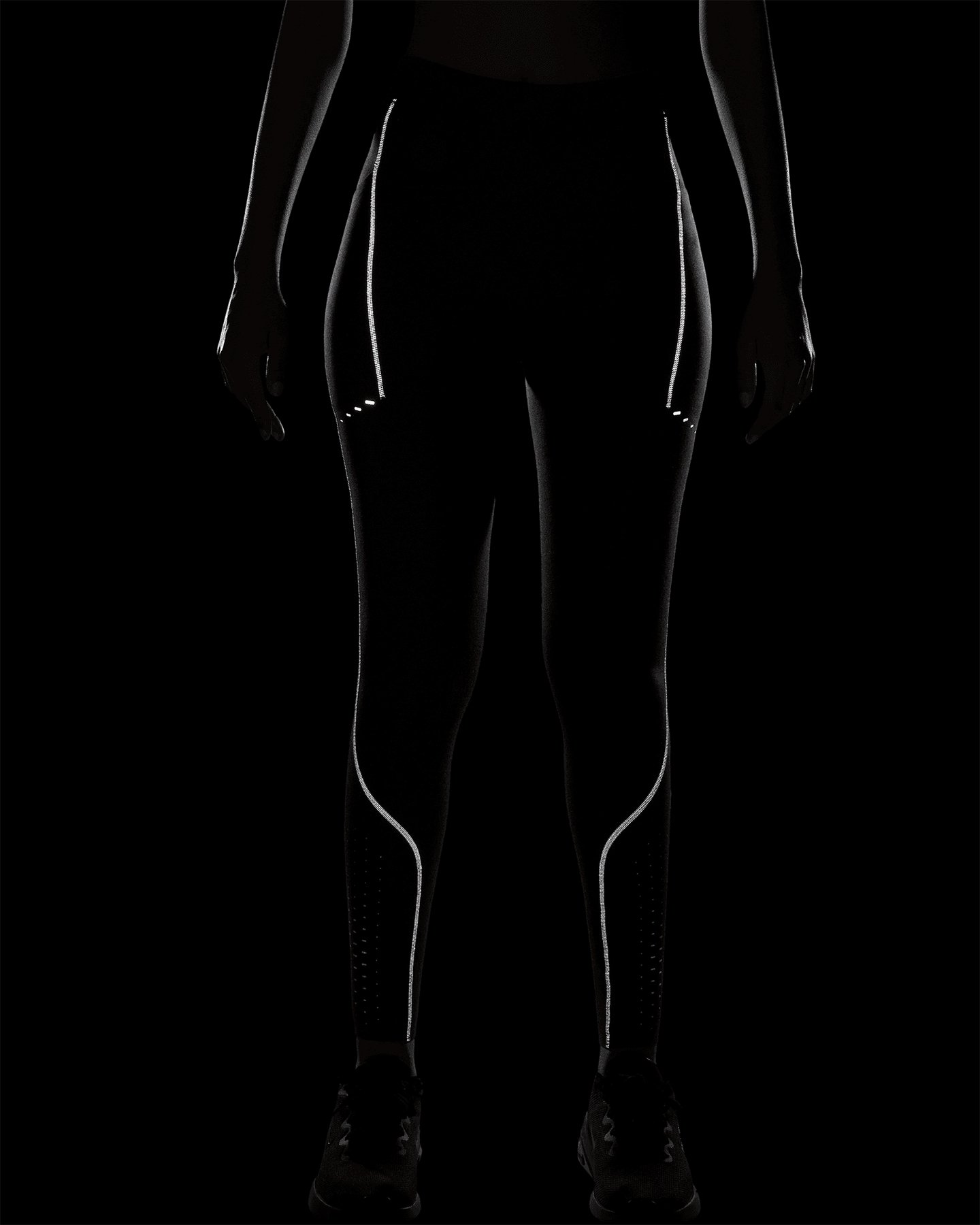 Fuseaux running NIKE SWIFT REFLECTIVE 7/8 W - Nero - 3 | Cisalfa Sport