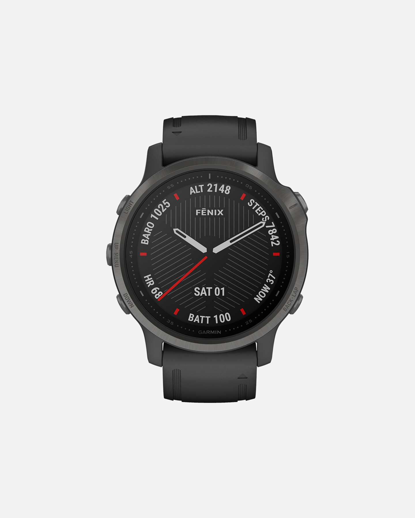 Orologio multifunzione GARMIN FENIX 6S SAPPHIRE - Nero - 0 | Cisalfa Sport