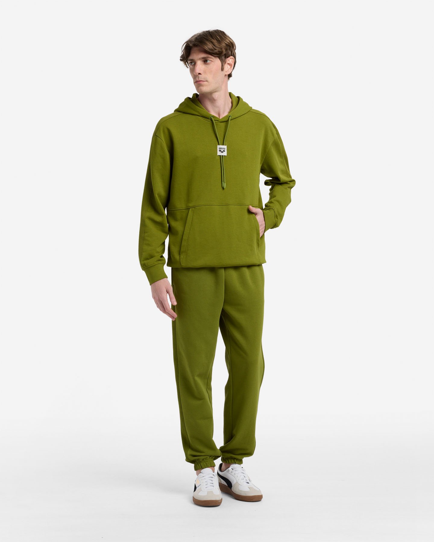 Felpa ARENA ATHLETIC ESSENTIAL M - Verde - 2 | Cisalfa Sport