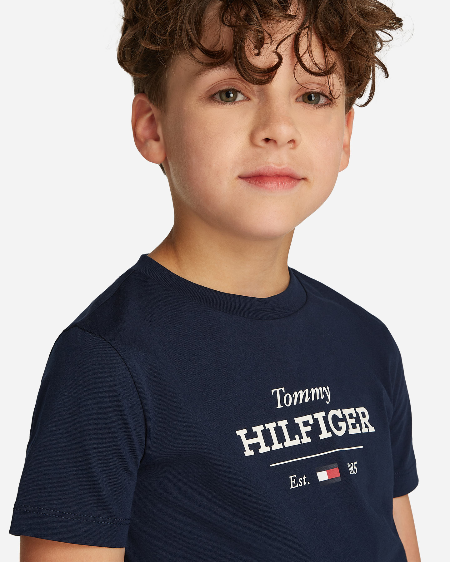 T-shirt TOMMY HILFIGER 1985 JR - Blu Navy - 4 | Cisalfa Sport