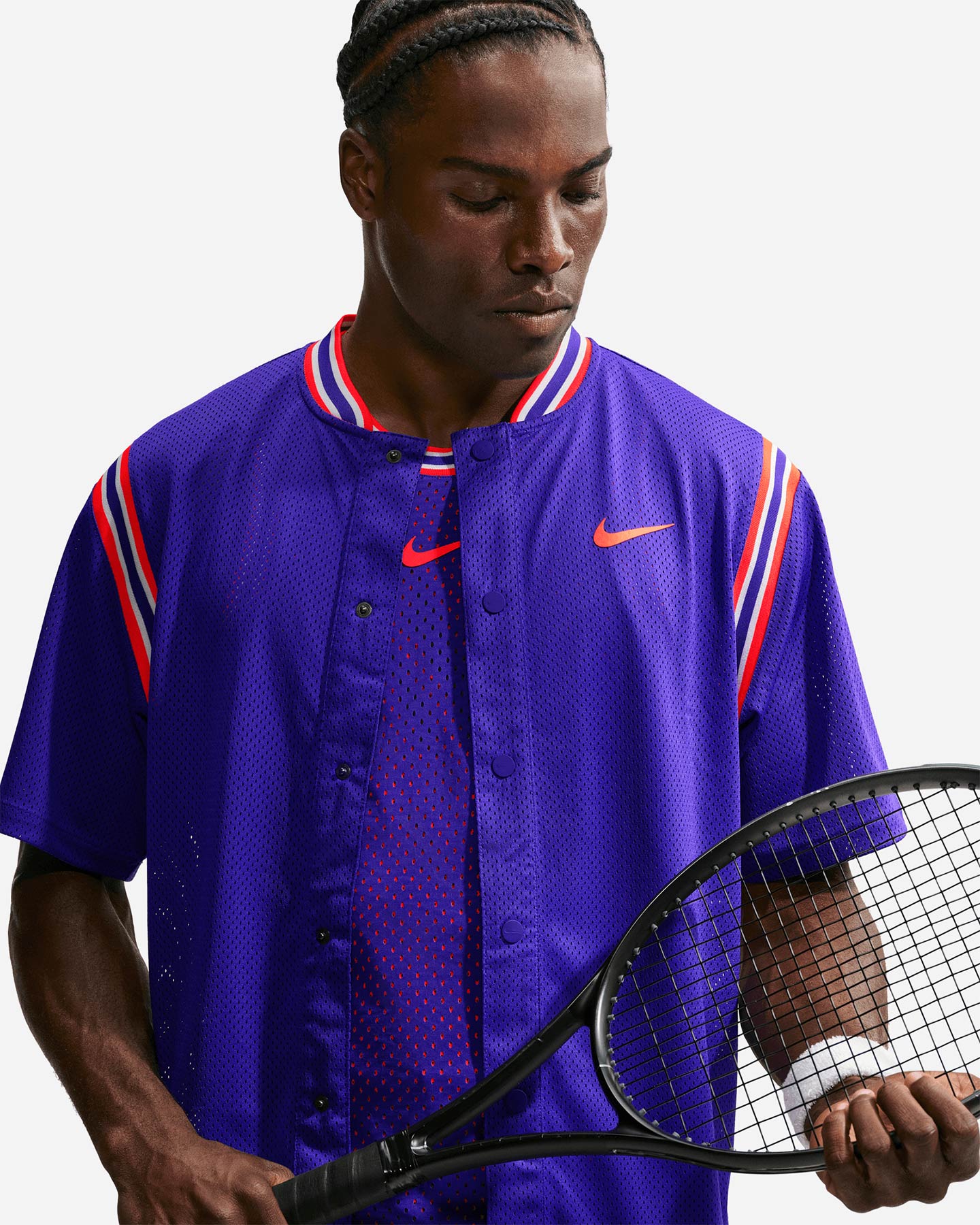 Giacca tennis NIKE DRI FIT SLAM CARLOS M - Nero - 3 | Cisalfa Sport