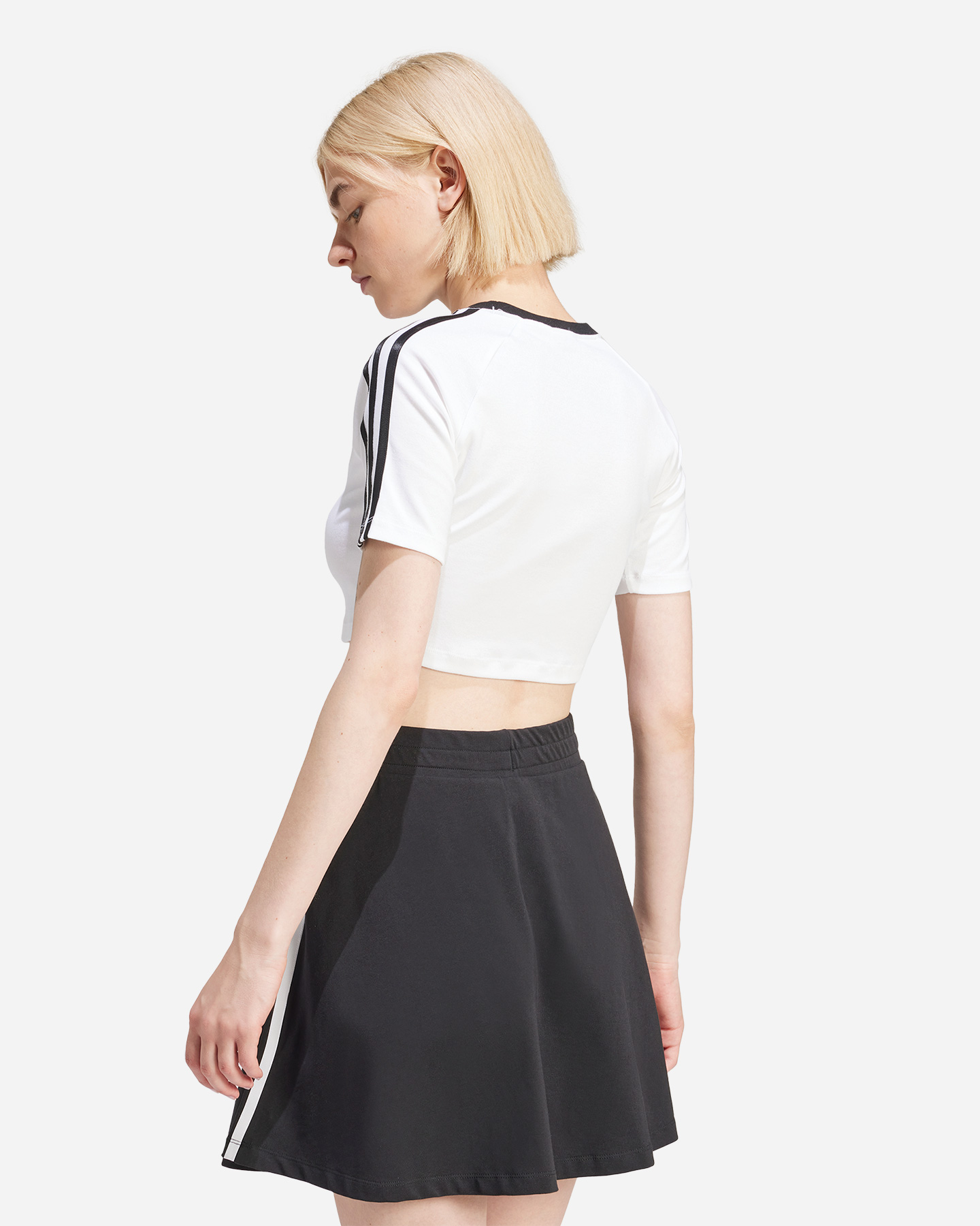 T-shirt ADIDAS ORIGINAL 3STRIPES W - Bianco - 2 | Cisalfa Sport