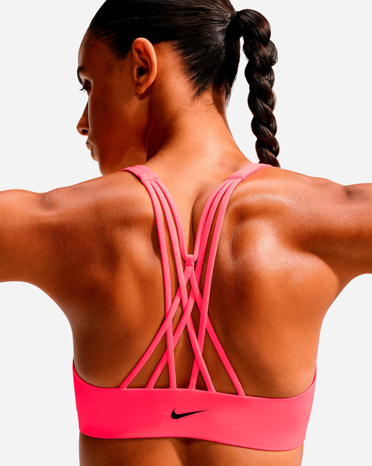 Bra training NIKE INDY STRAPPY W - Fucsia - 3 | Cisalfa Sport
